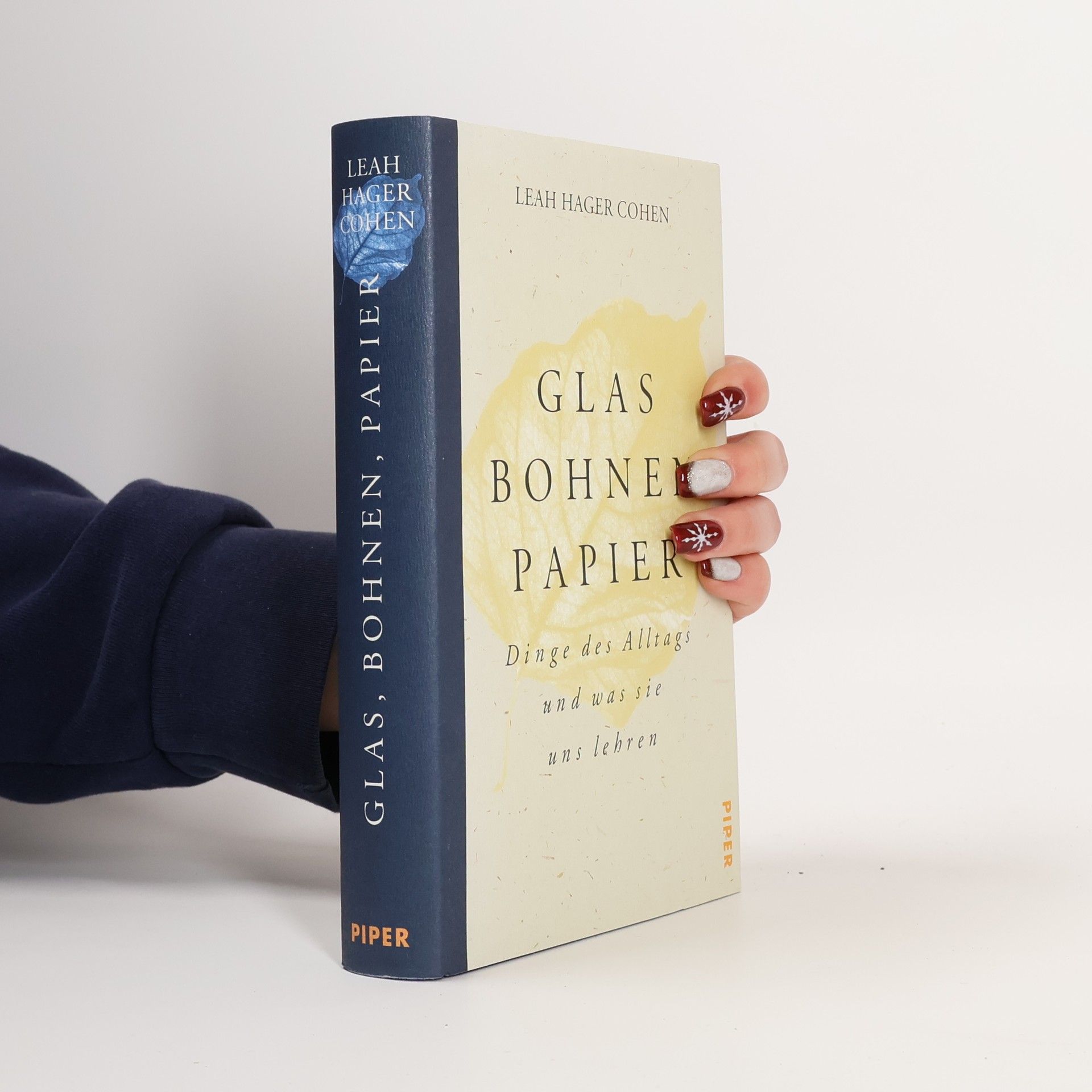 Leah Hager Cohen Glas, Bohnen, Papier