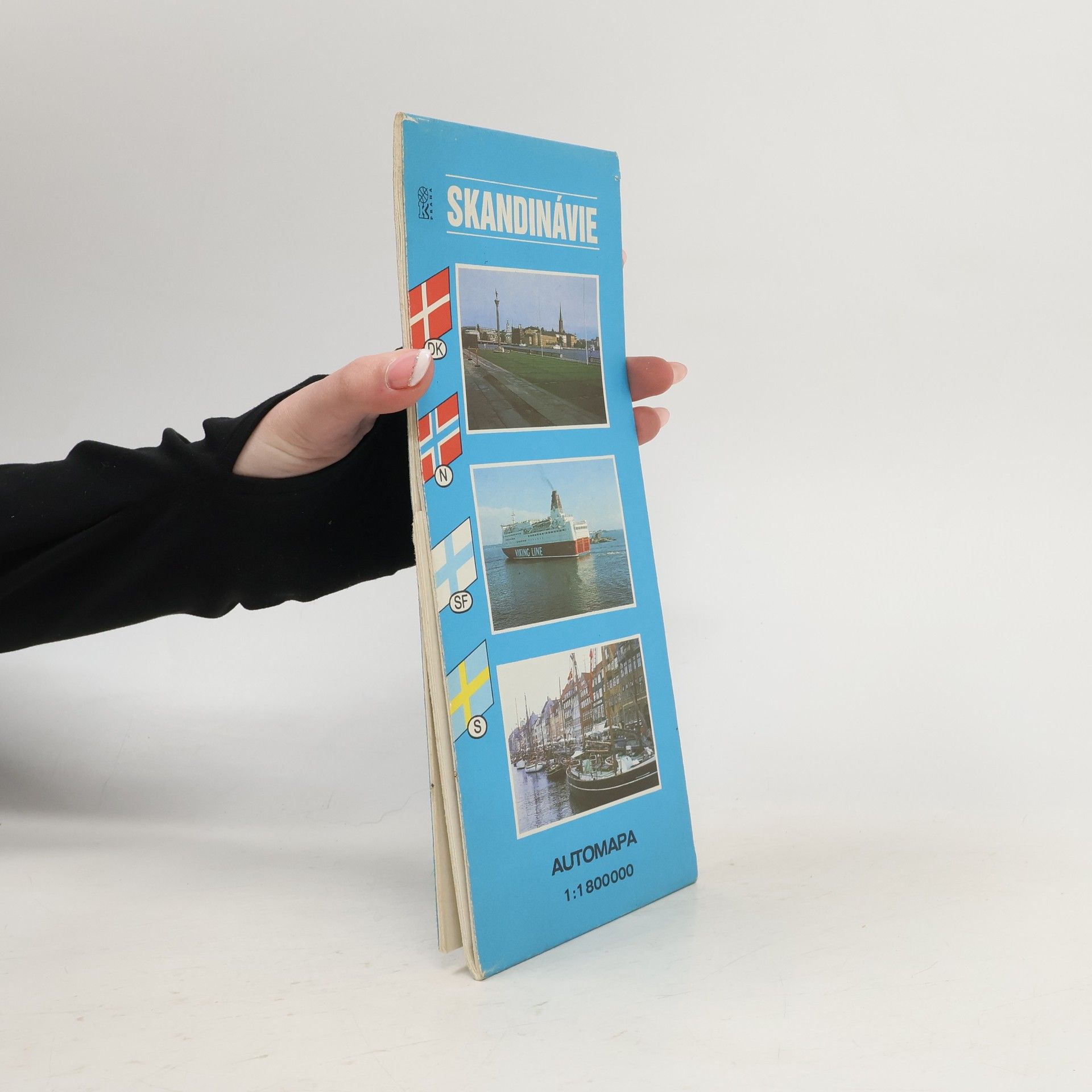 Kartografie Praha (Firm) Skandinávie, automapa 1:1 800 000