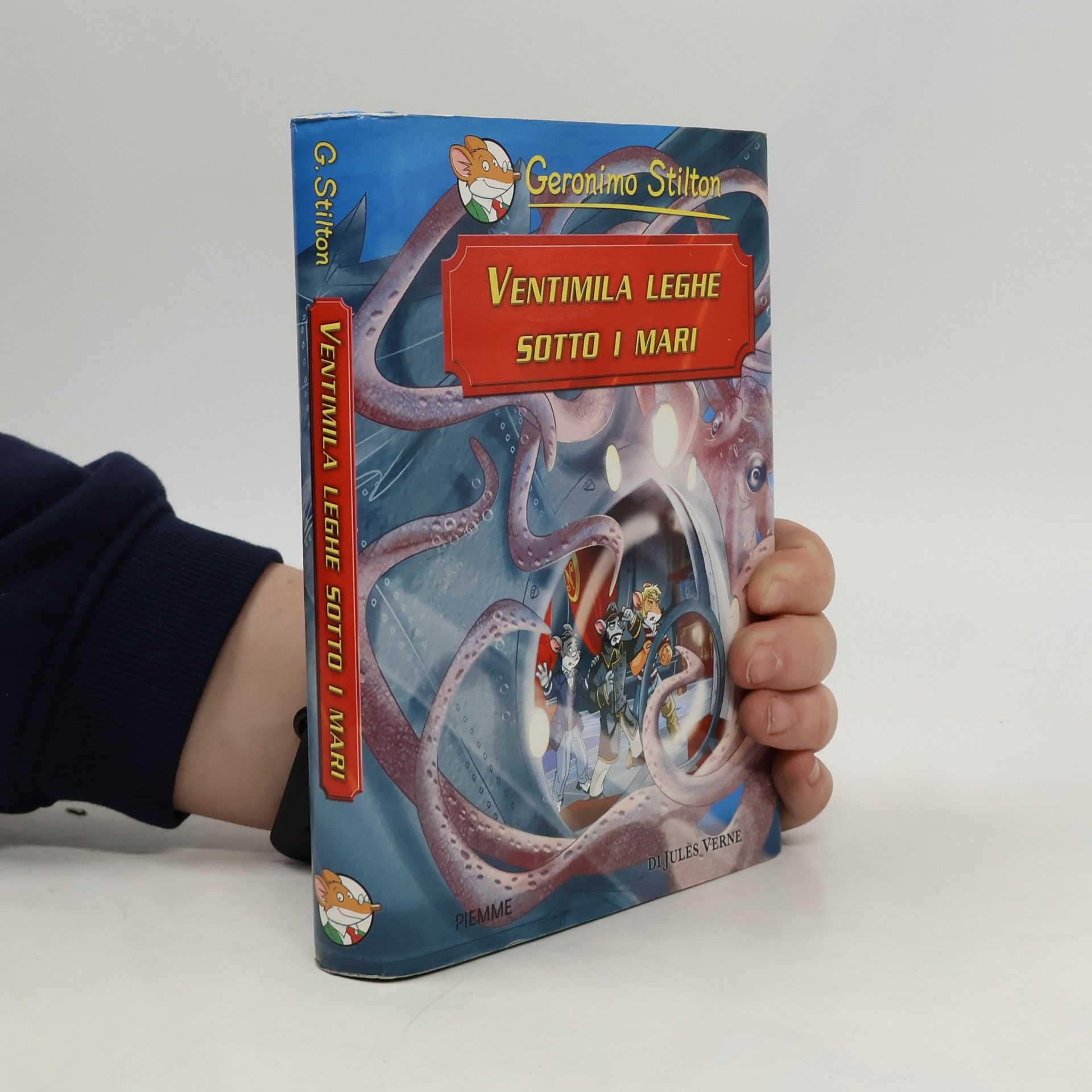 Jules Verne Geronimo Stilton ventimila leghe sotto i mari