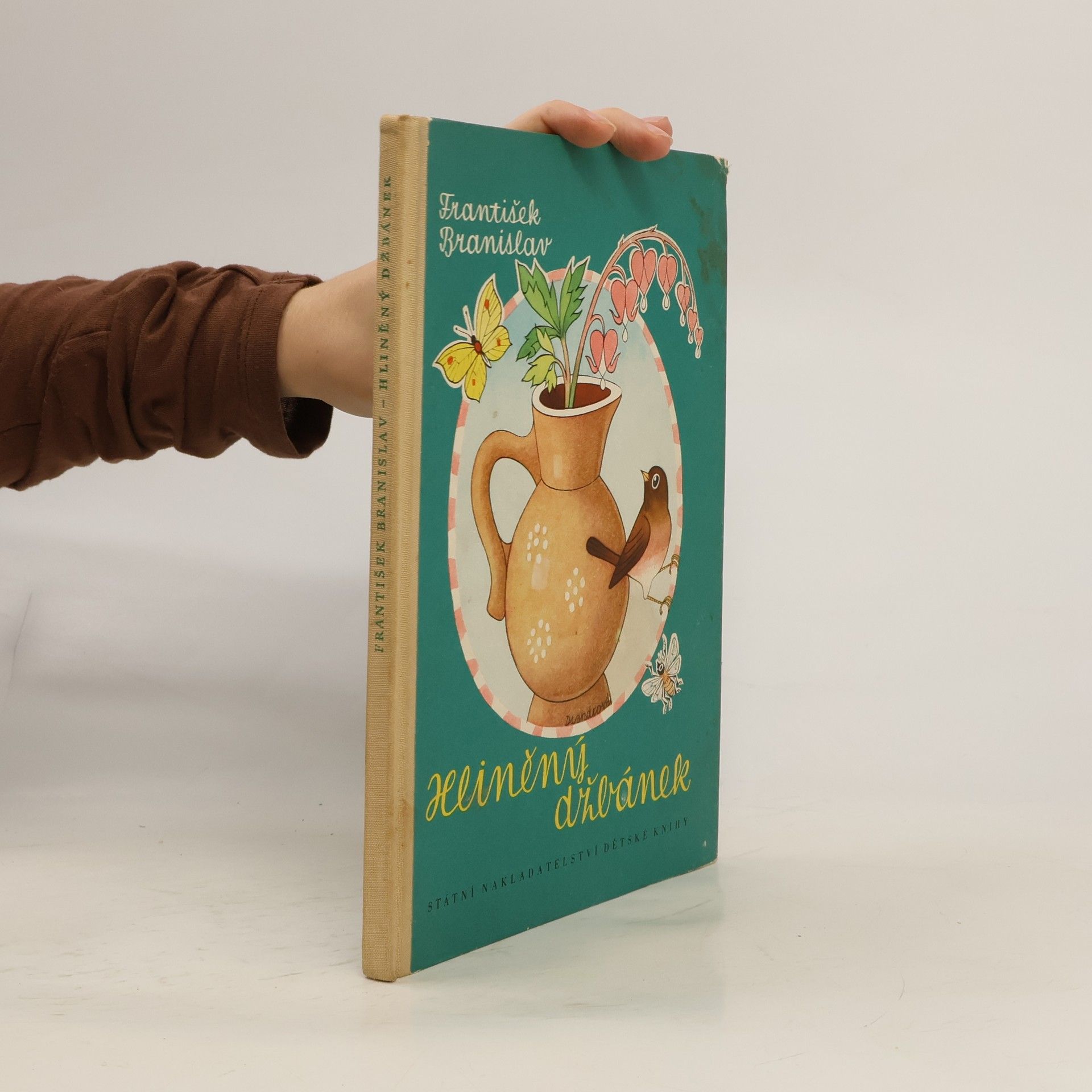 František Branislav Hliněný džbánek