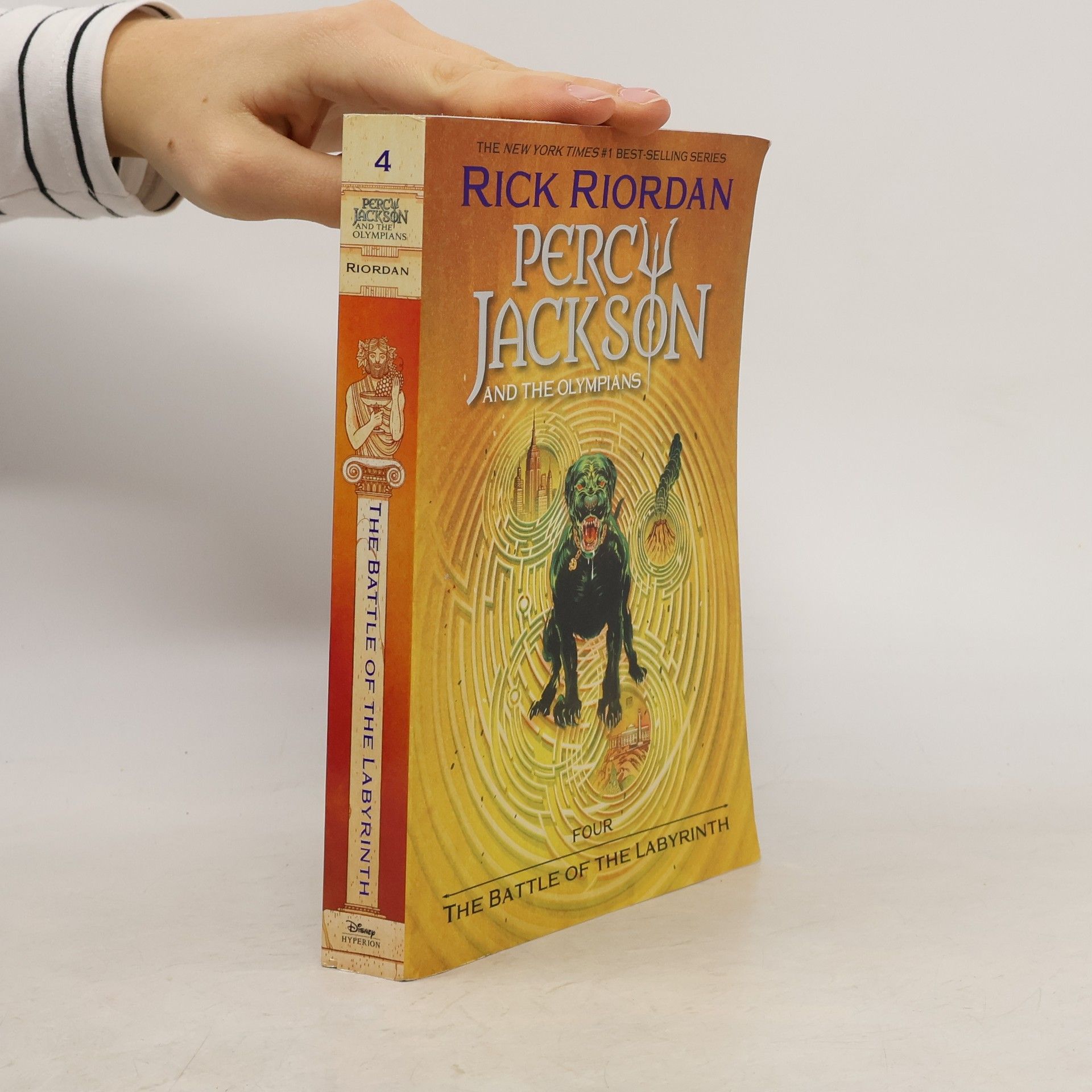 Rick Riordan Percy Jackson and the Olympians, Book Four : The Battle of the Labyrinth