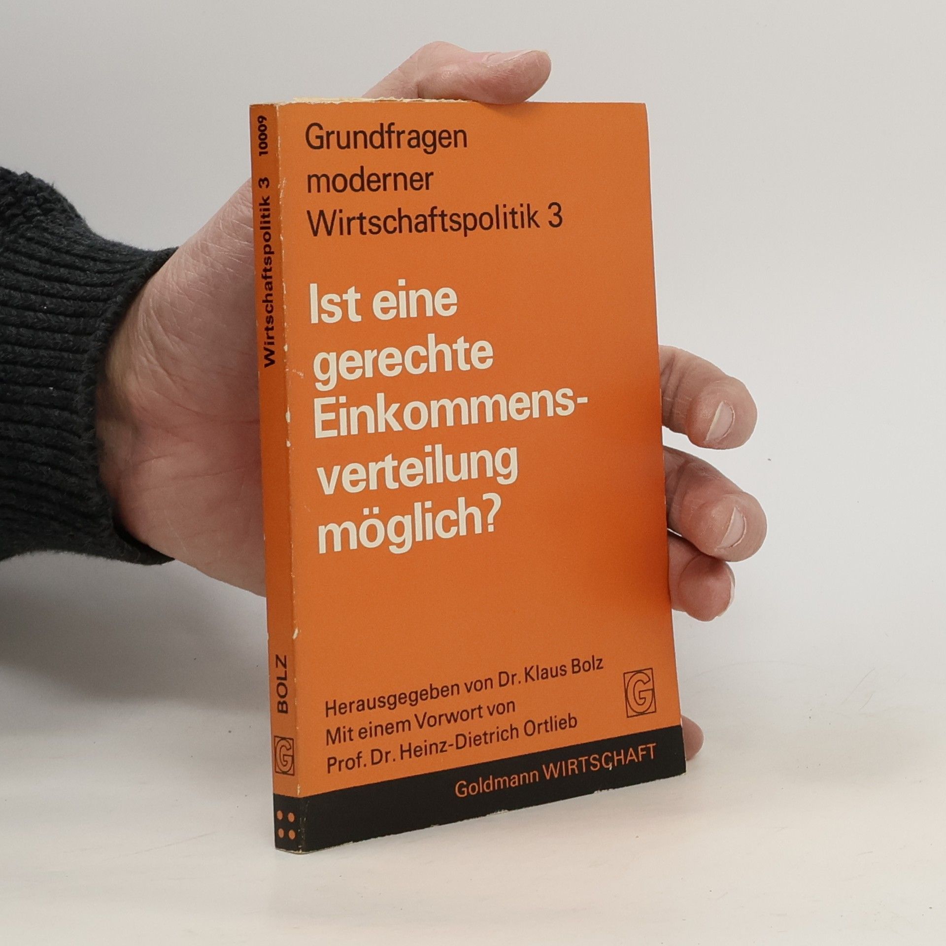 Klaus Bolz Ist eine gerechte Einkommensverteilung möglich?