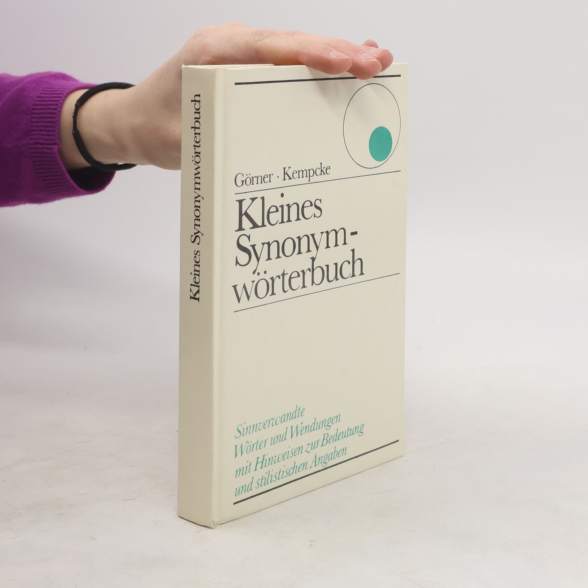 Herbert Görner Kleines Synonymwörterbuch