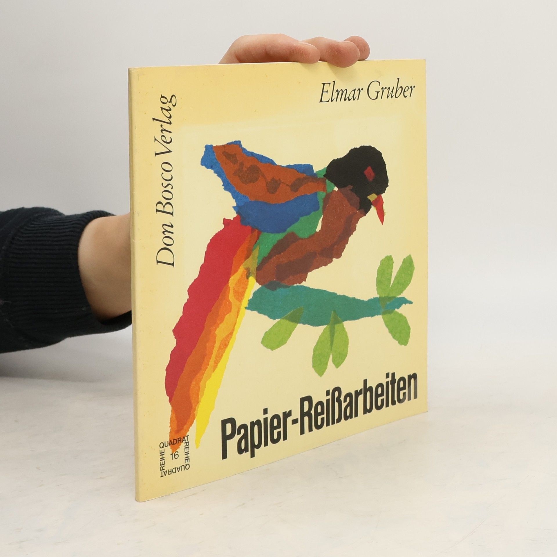 Elmar R. Gruber Quadrat Reihe - 16: Papier-Reißarbeiten