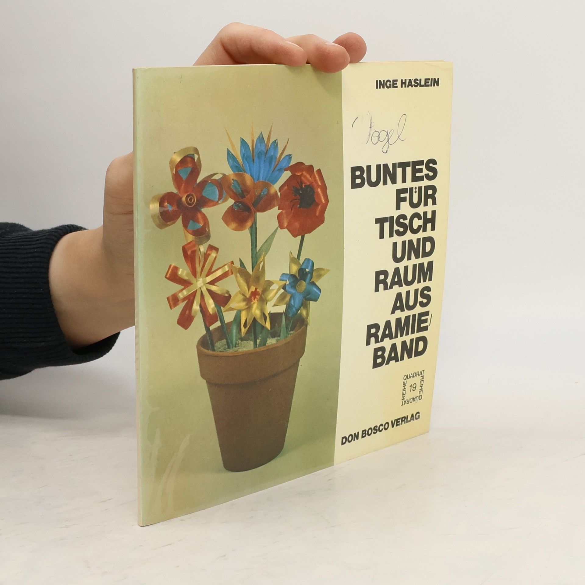 Inge Häslein Buntes für Tisch und Raum aus Ramieband