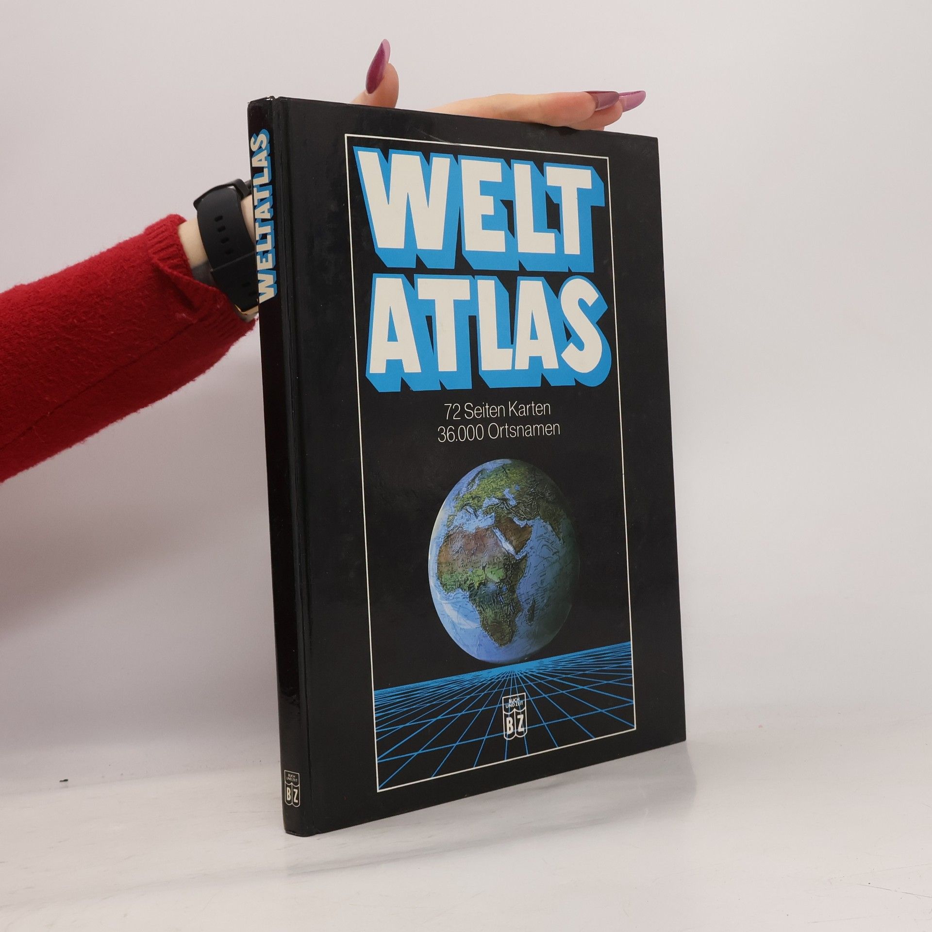 AA.VV. Weltatlas. 72 Seiten Karten. 36.000 Ortsnamen