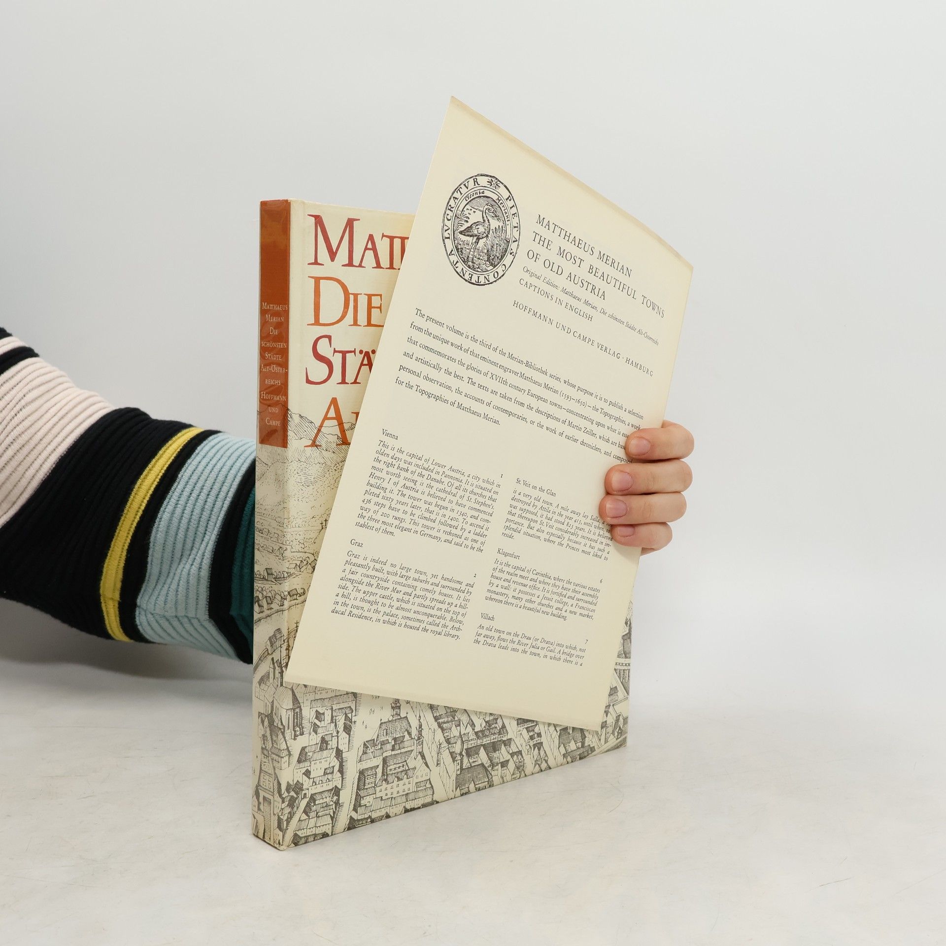Matthäus Merian Die schonsten Städte alt Osterreichs