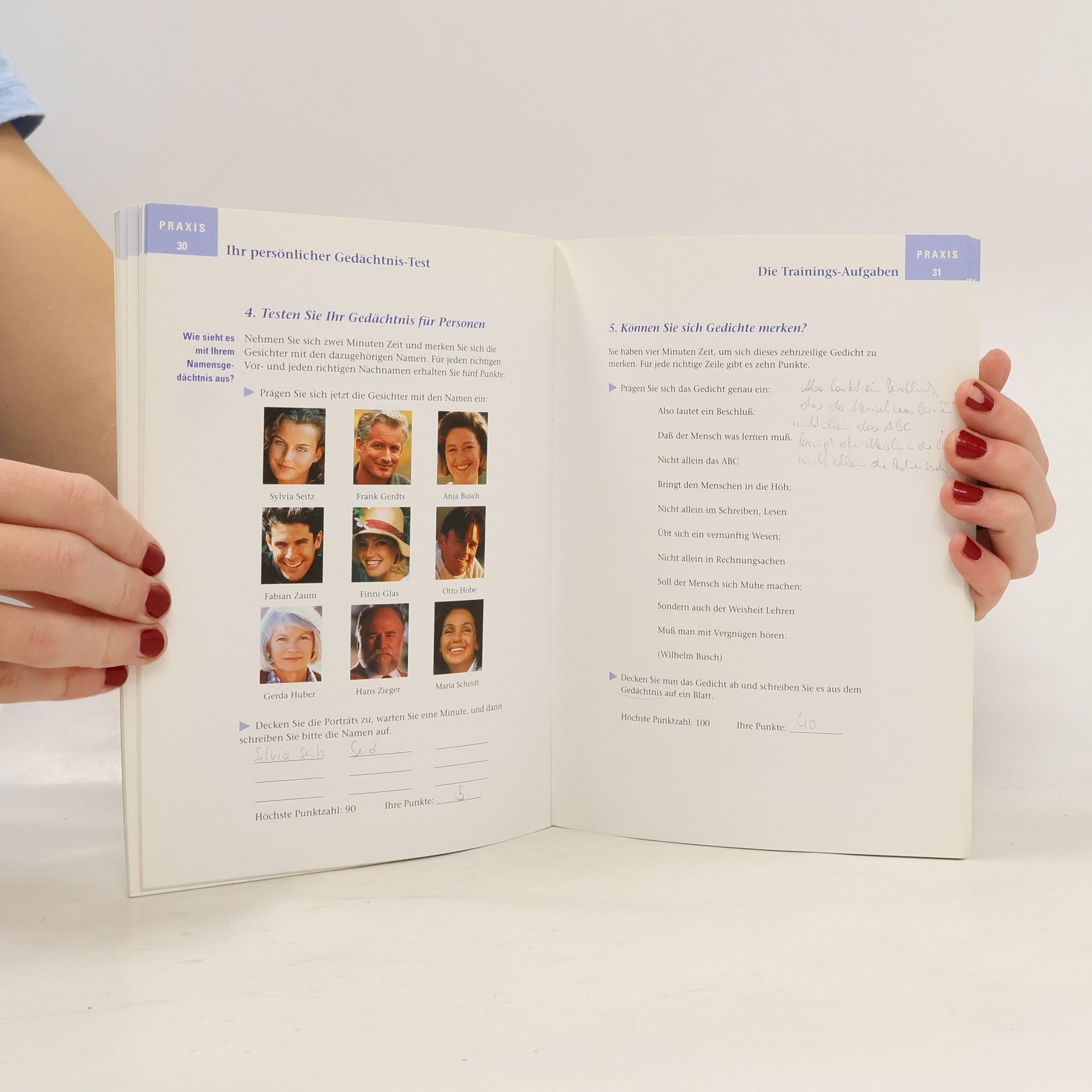 Gedächtnis - Training