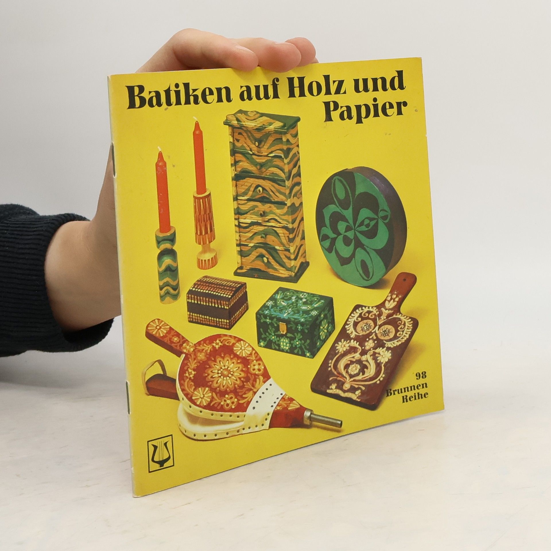 Elisabeth Hammer Batiken auf Holz und Papier