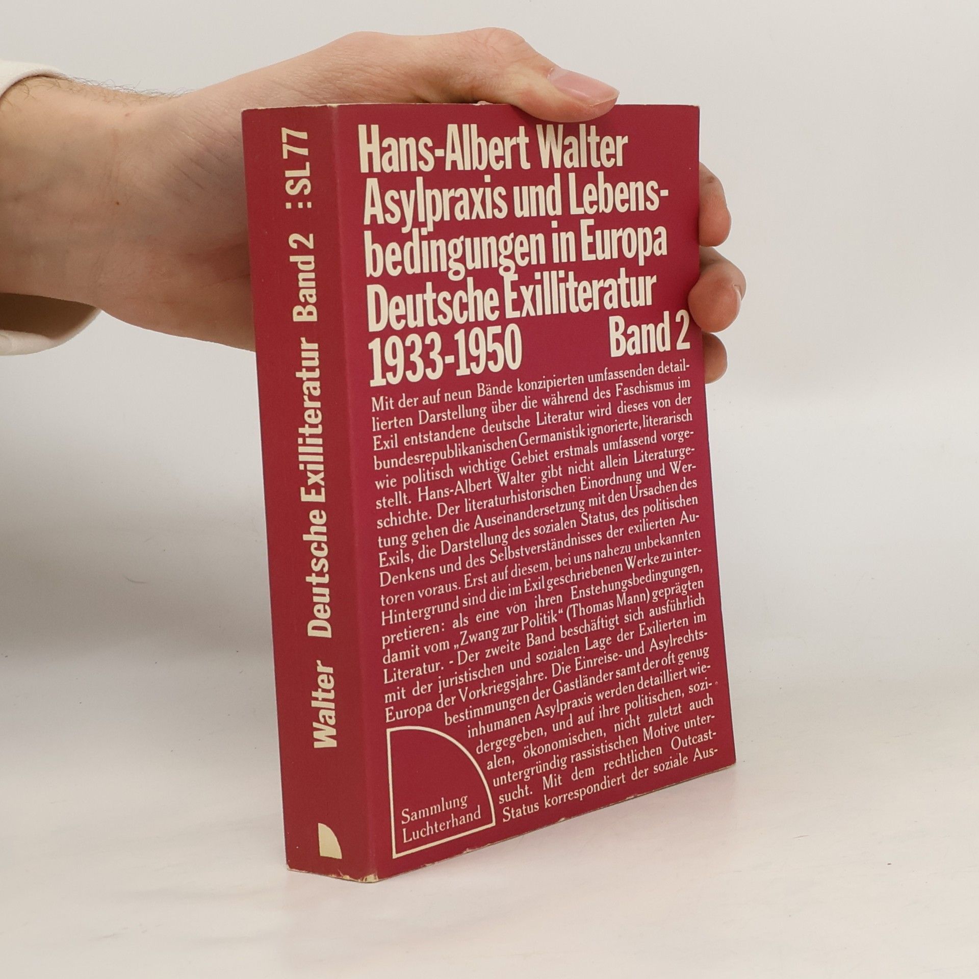 Hans-Albert Walter Deutsche Exilliteratur 2