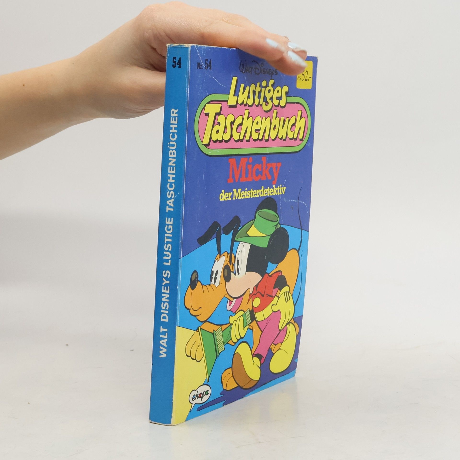 Kolektiv autorů Lustige Taschebücher 54: Micky der Meisterdetektiv