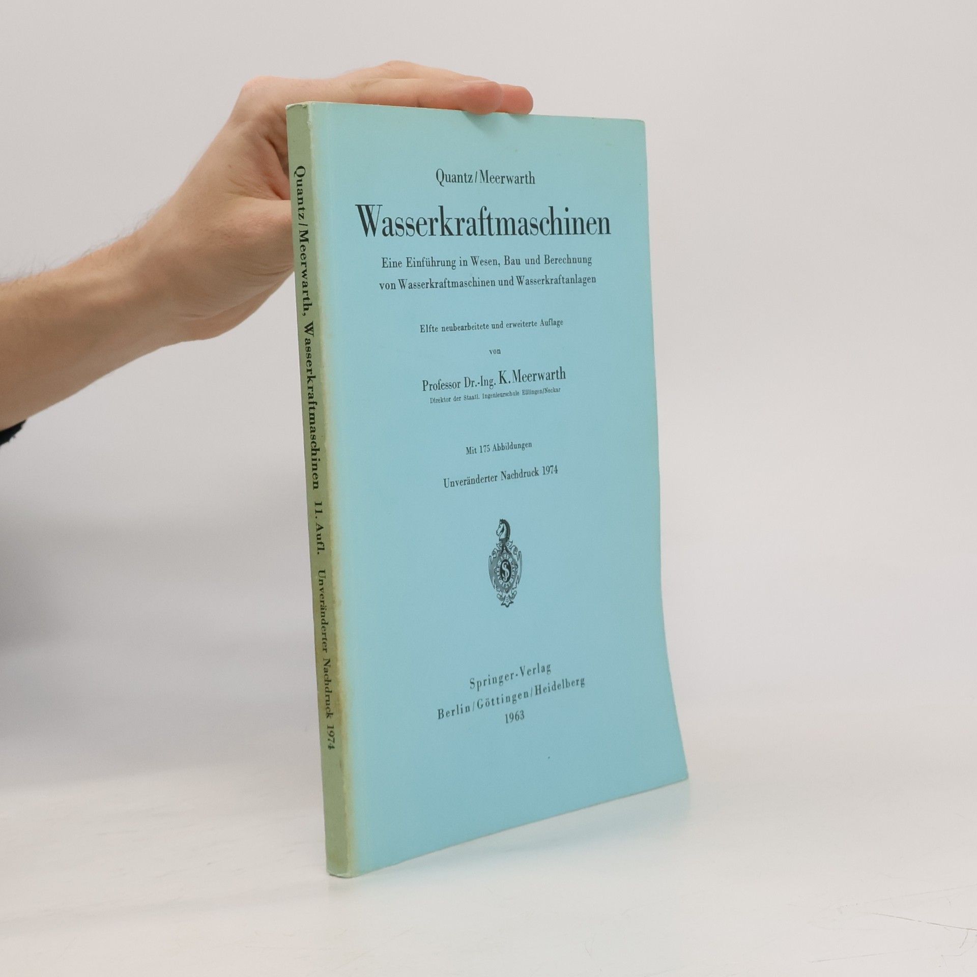 Ludwig Quantz Wasserkraftmaschinen