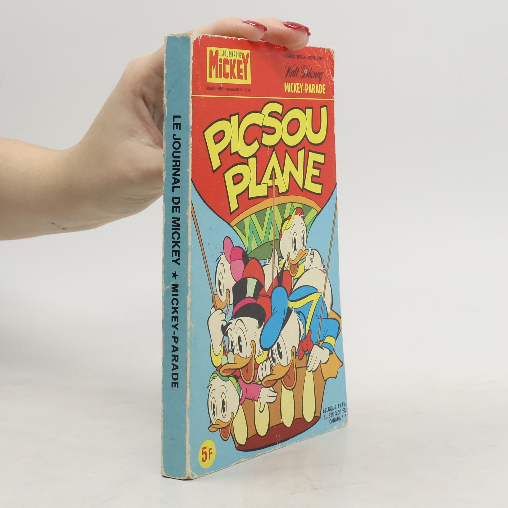 Various authors Mickey Parade 1372. Picsou plane