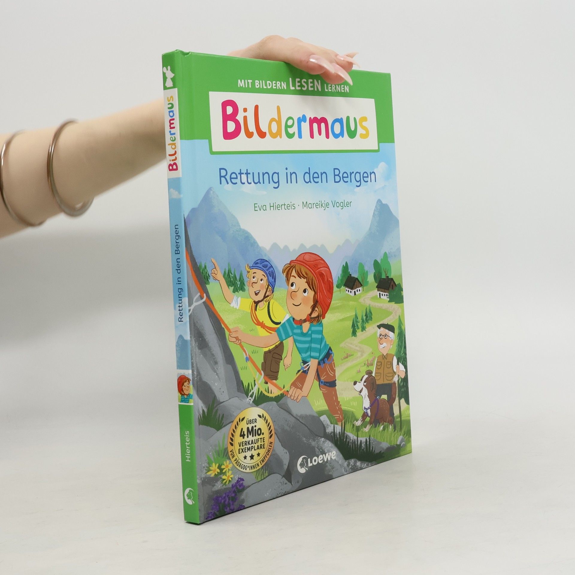Eva Hierteis Bildermaus - Rettung in den Bergen