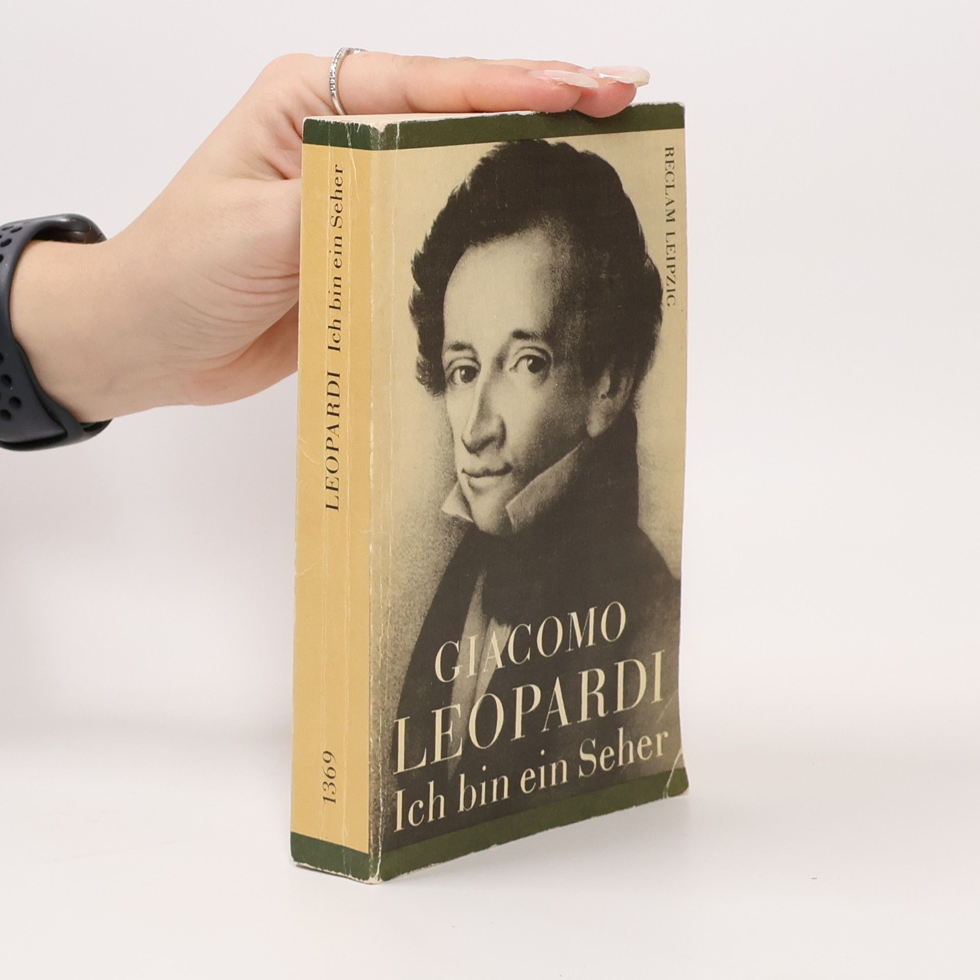 Giacomo Leopardi Ich bin ein Seher