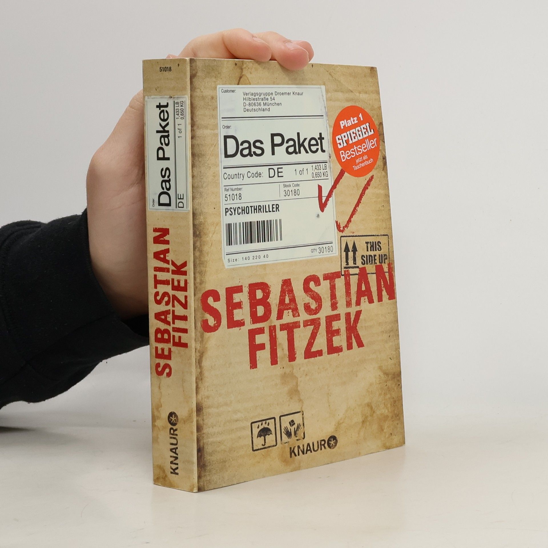 Sebastian Fitzek Das Paket