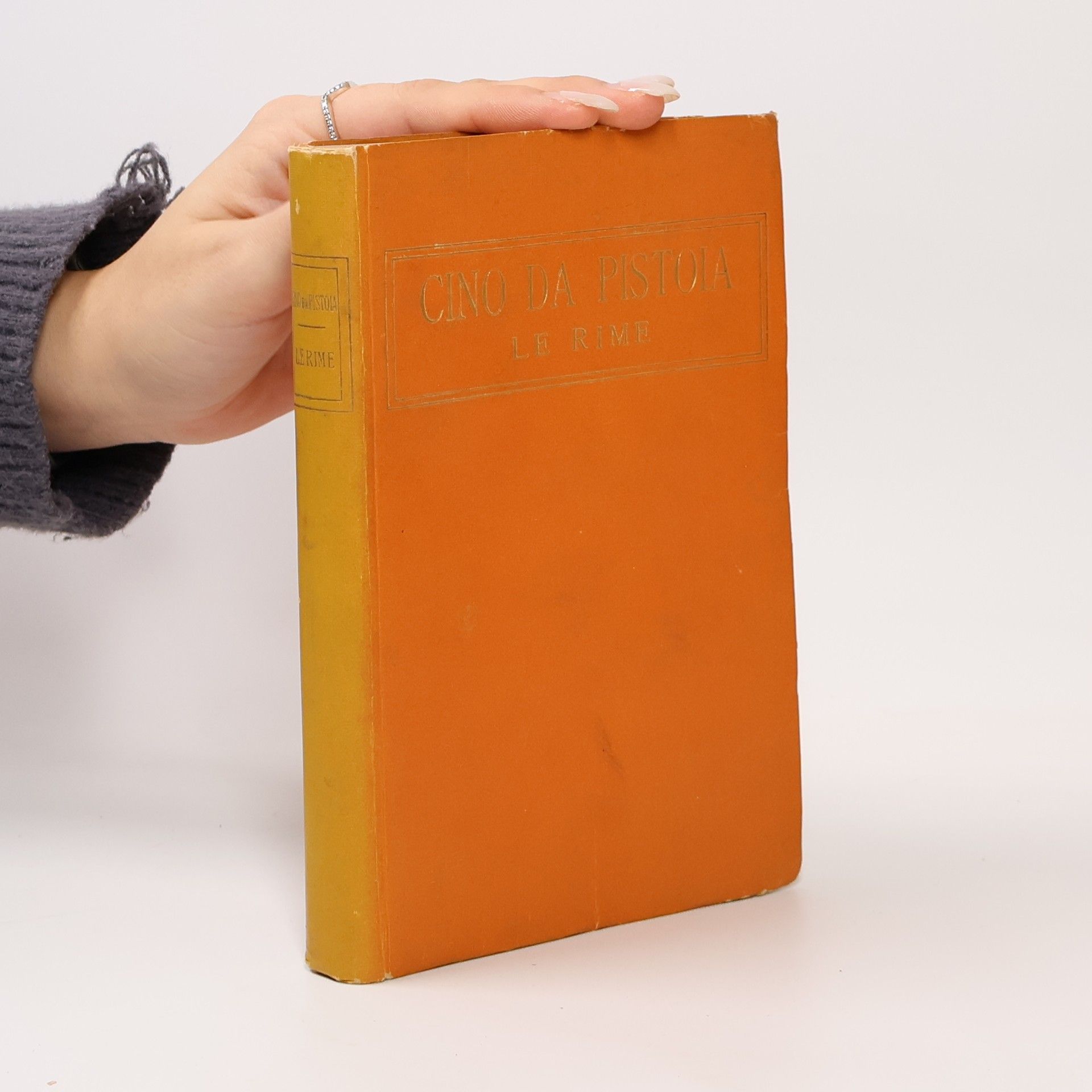 Bosone de Raffaelli Cino da pistola rime scelte