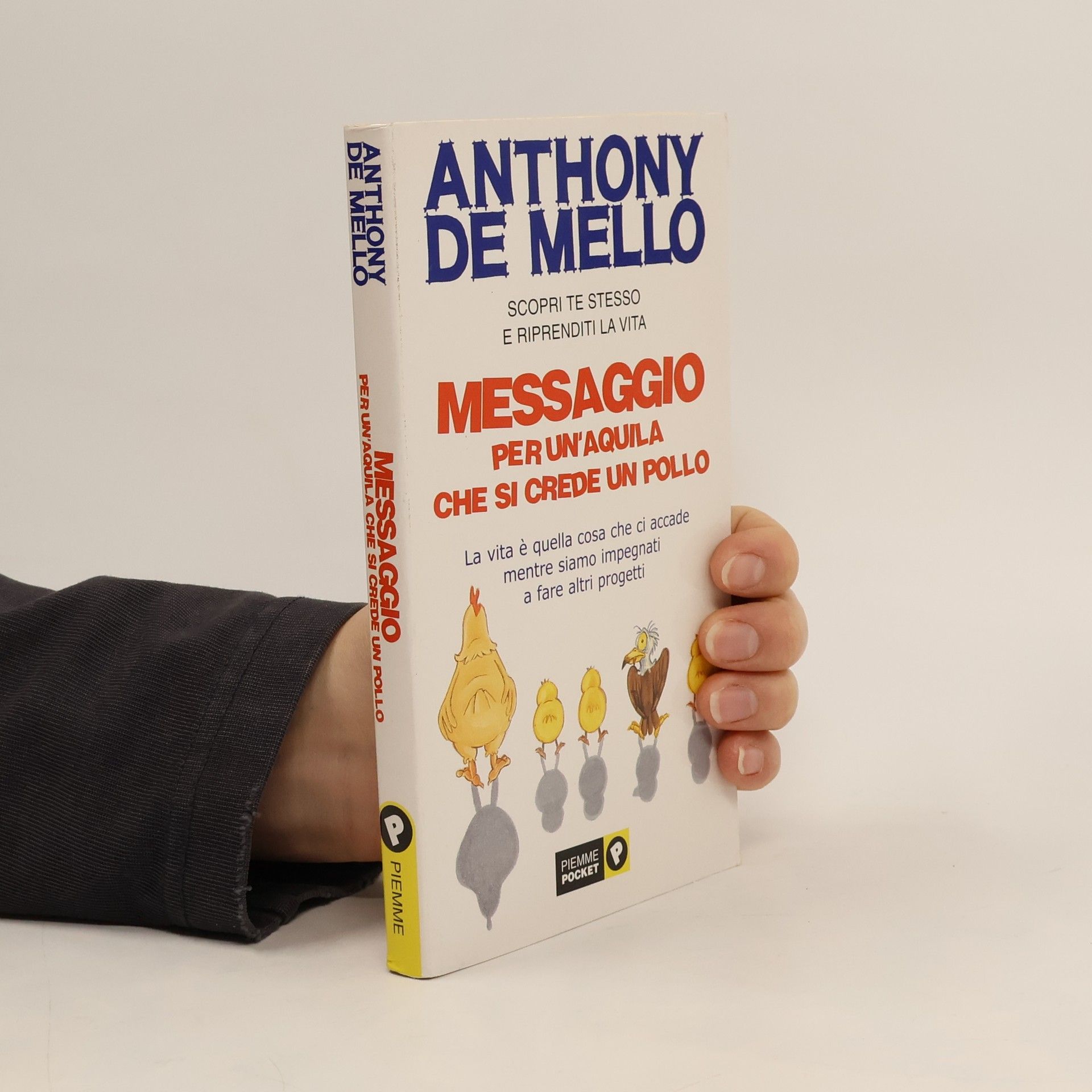Anthony de Mello Messaggio per un'aquila che si crede un pollo. La vita è quella cosa che ci accade mentre siamo impegnati a fare altri progetti