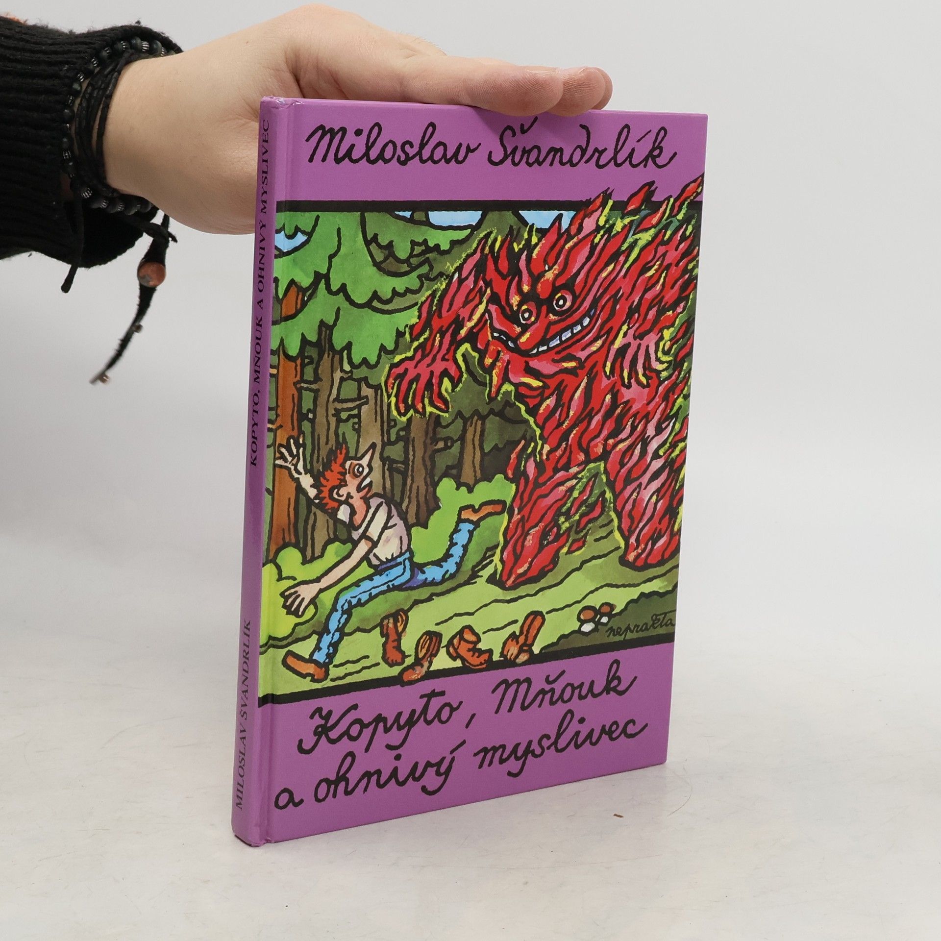 Miloslav Švandrlík Kopyto, Mňouk a ohnivý myslivec