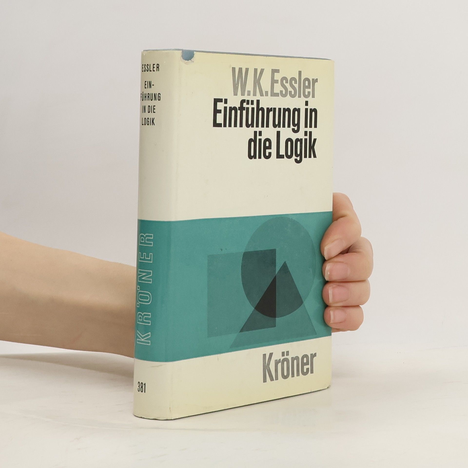 W. K. Essler Einführung in die Logik