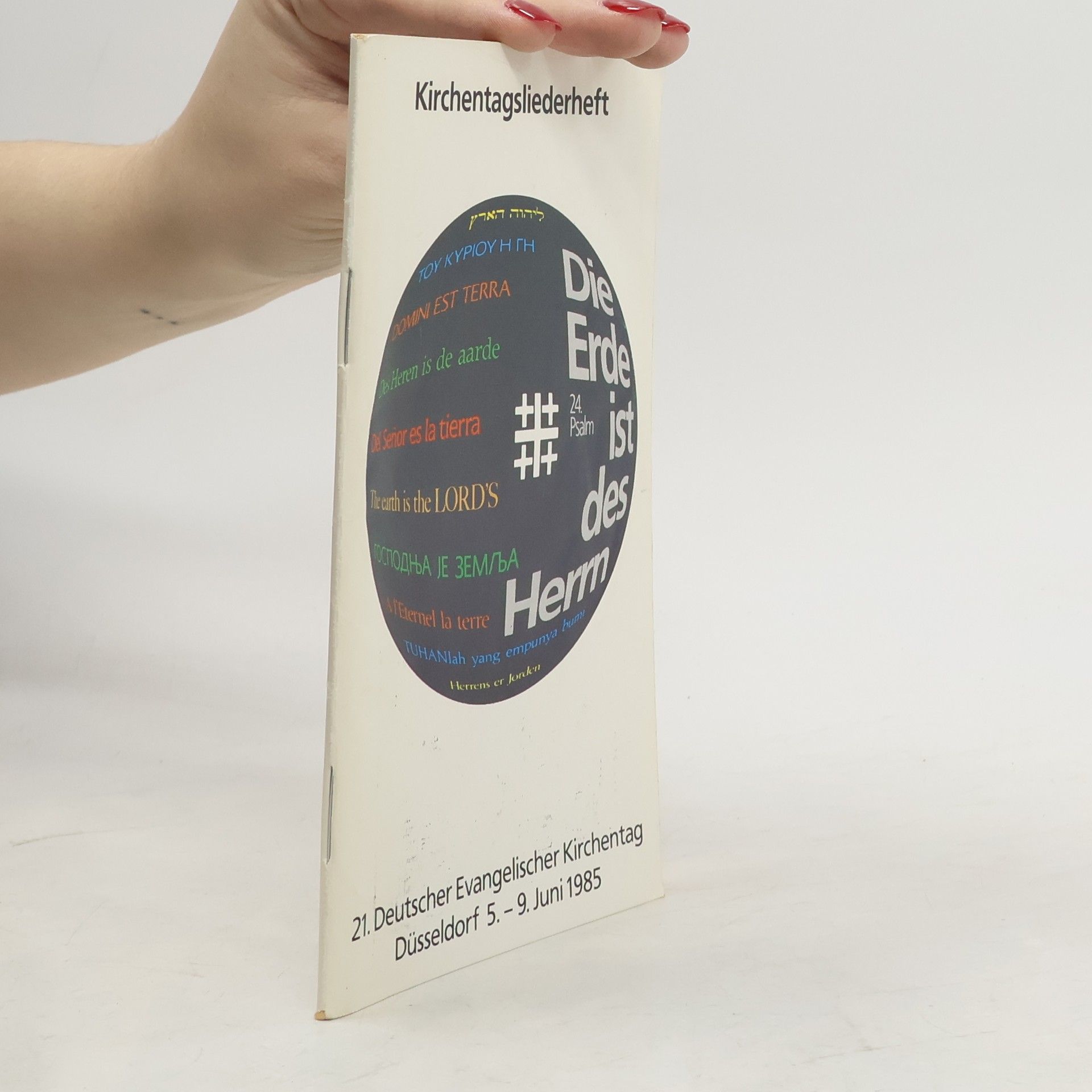 Collectif d'auteurs Kirchentagsliederheft