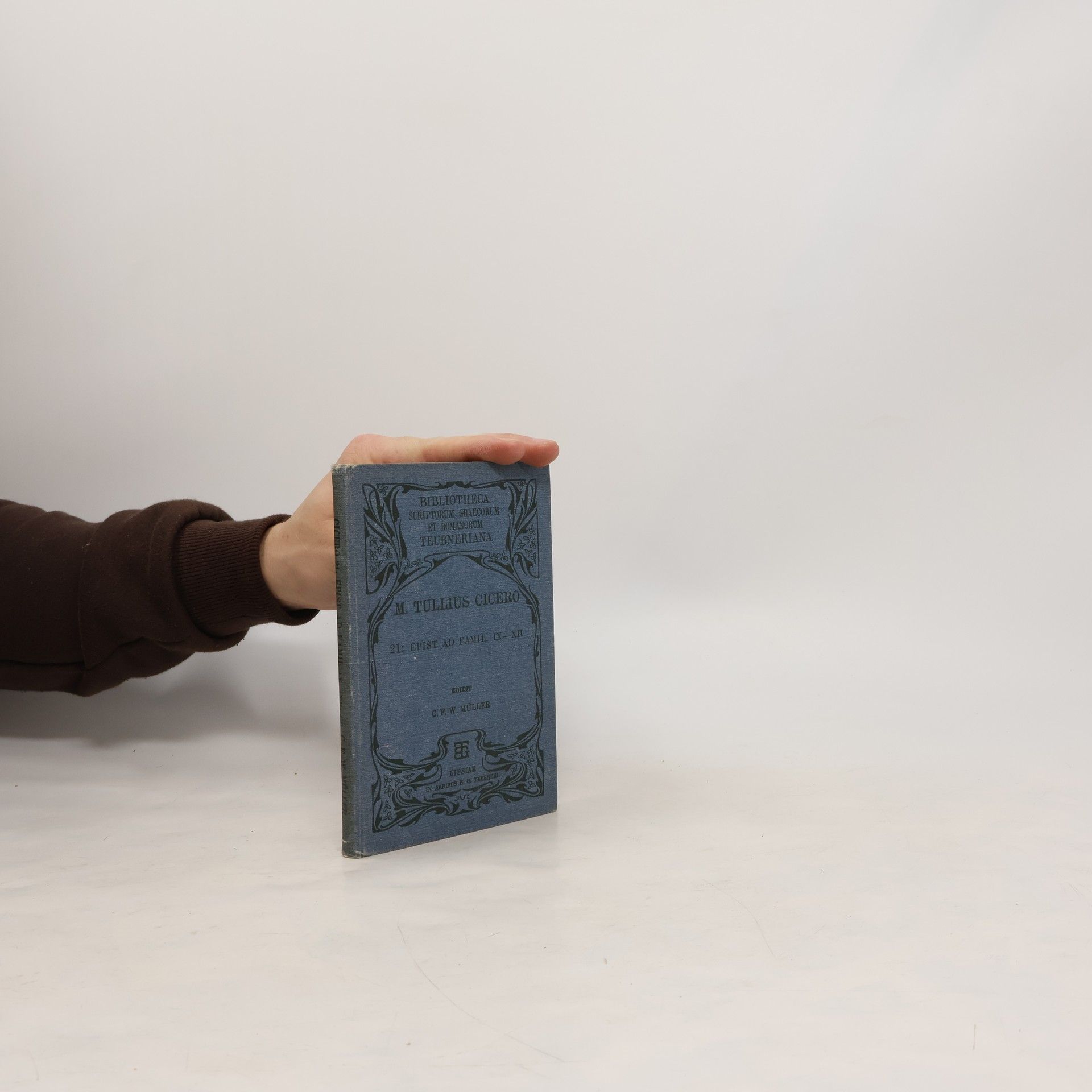 M. Tulli Ciceronis Epistularum ad familiares libri IX-XII