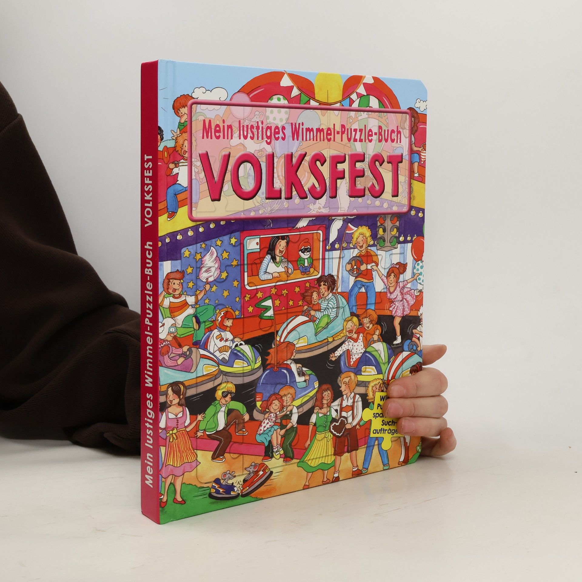 Autores varios Mein lustiges Wimmel-Puzzle-Buch