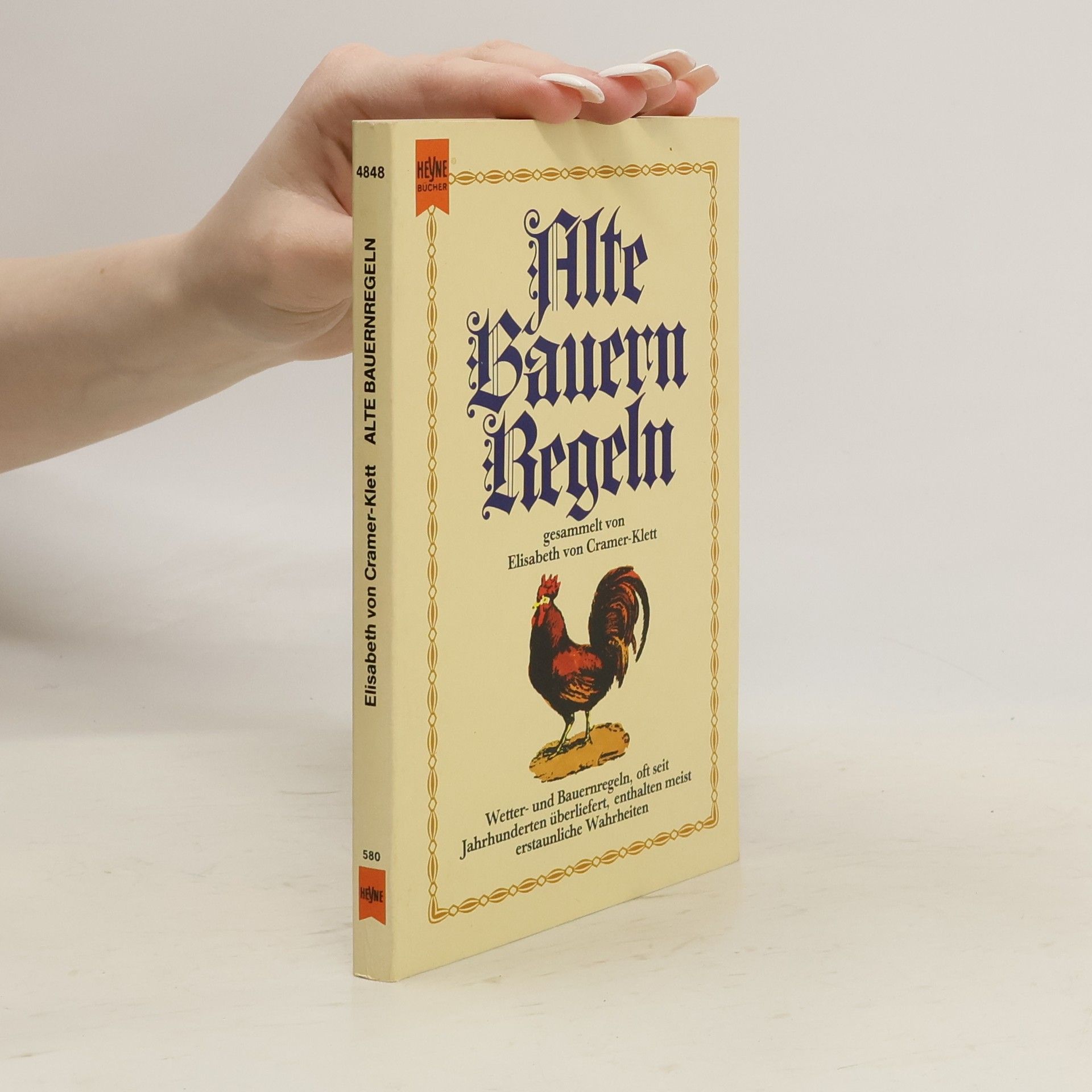 Elisabeth von Cramer Klett Alte Bauernregeln