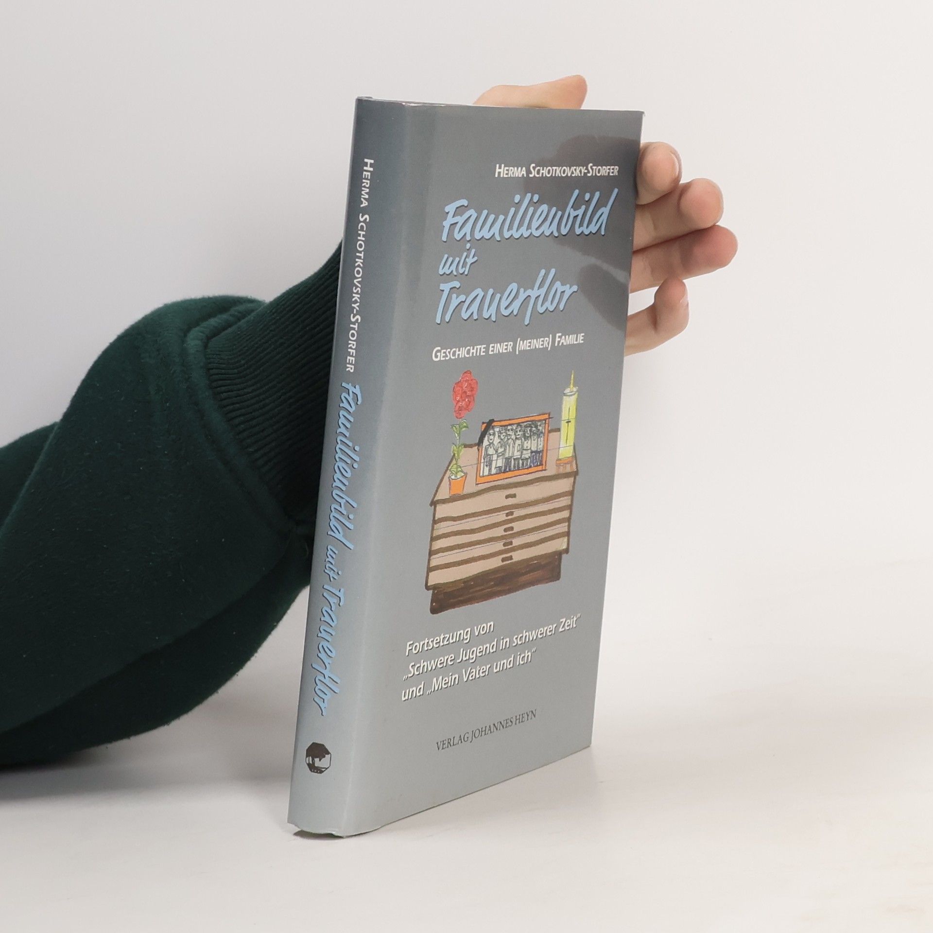 Herma Schotkovsky-Storfer Familienbild mit Trauerflor