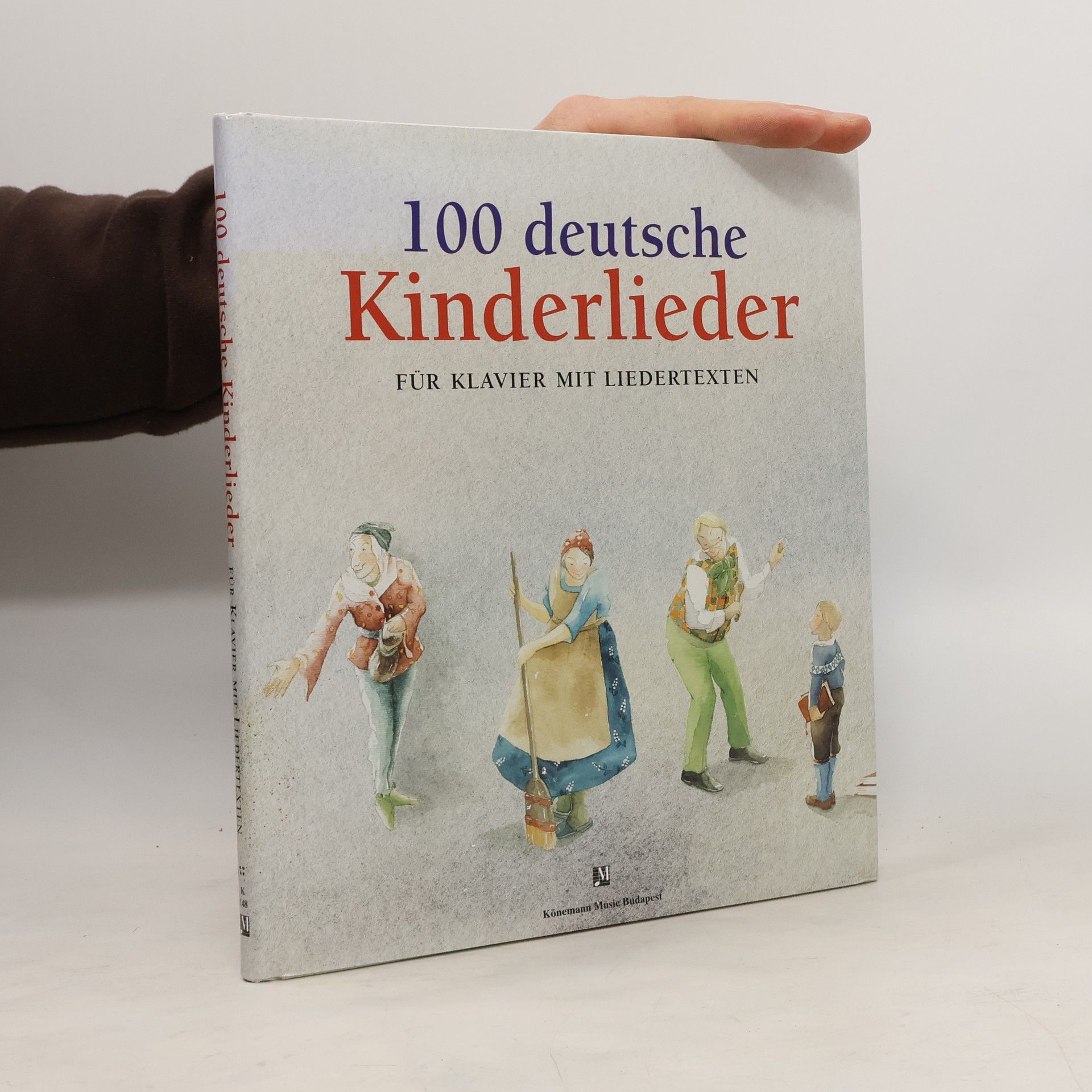 Autorenkollektiv 100 Deutsche Kinderlieder für Klavier mit Liedertexten