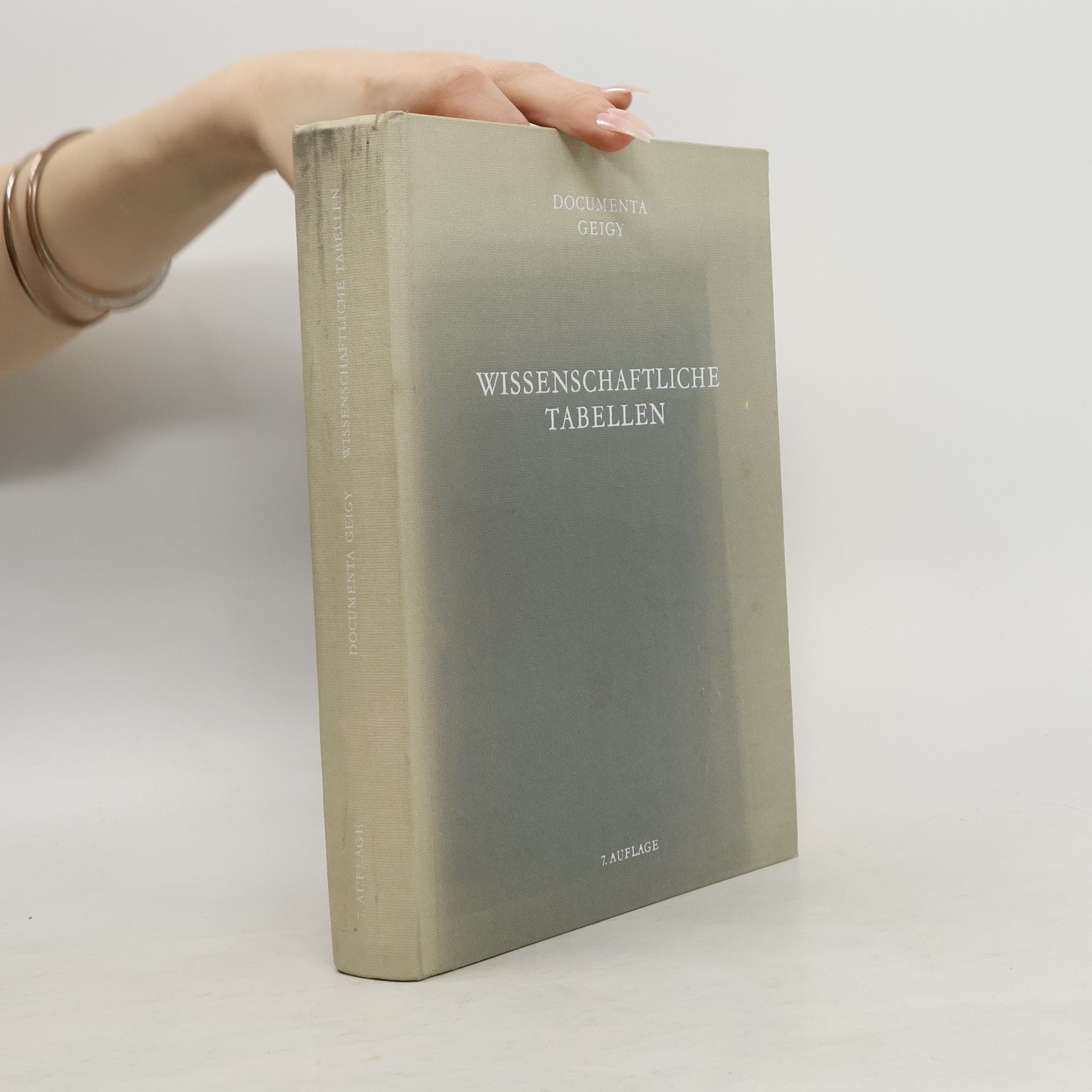 Various authors Wissenschaftliche Tabellen