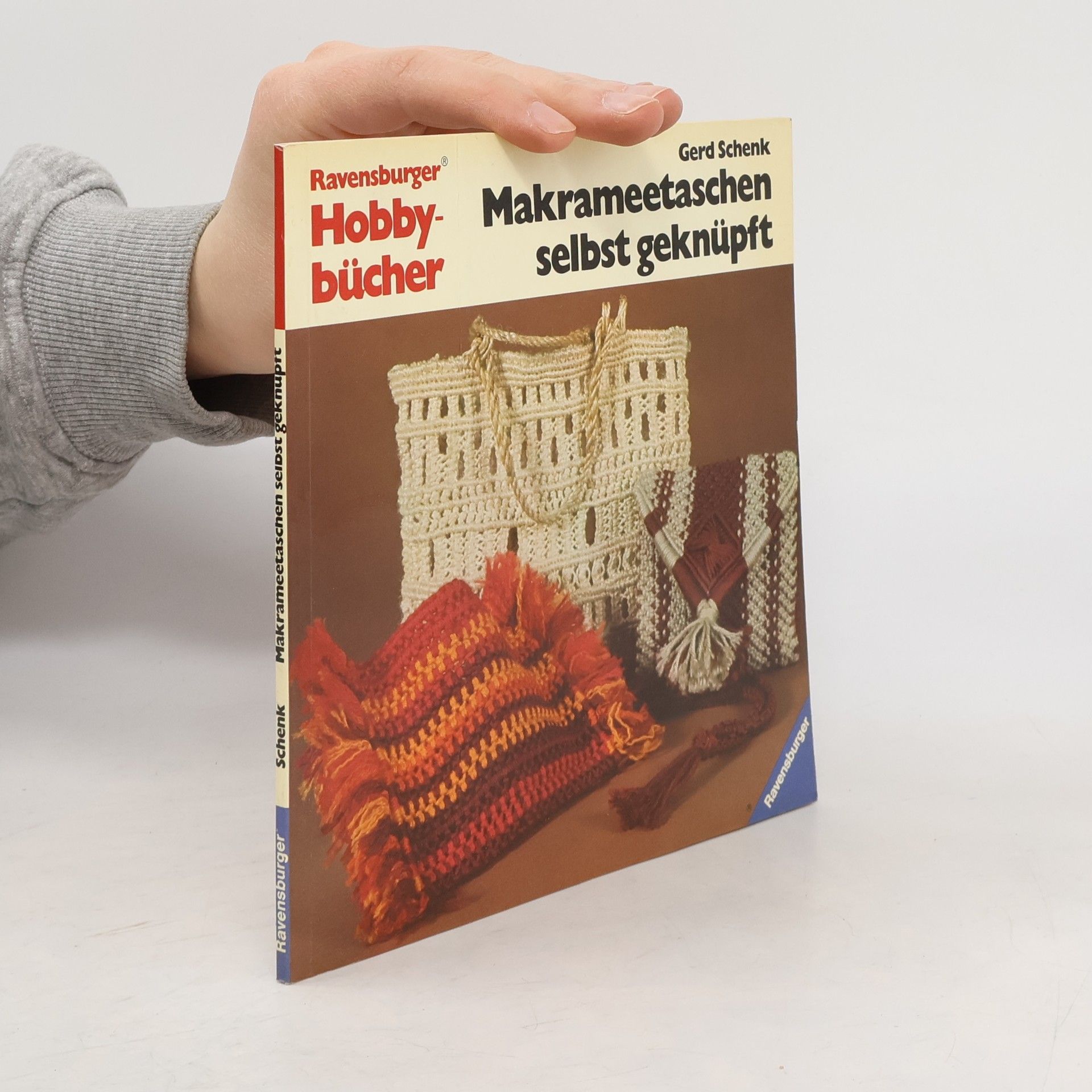 Gerd Schenk Makrameetaschen selbst geknüpft