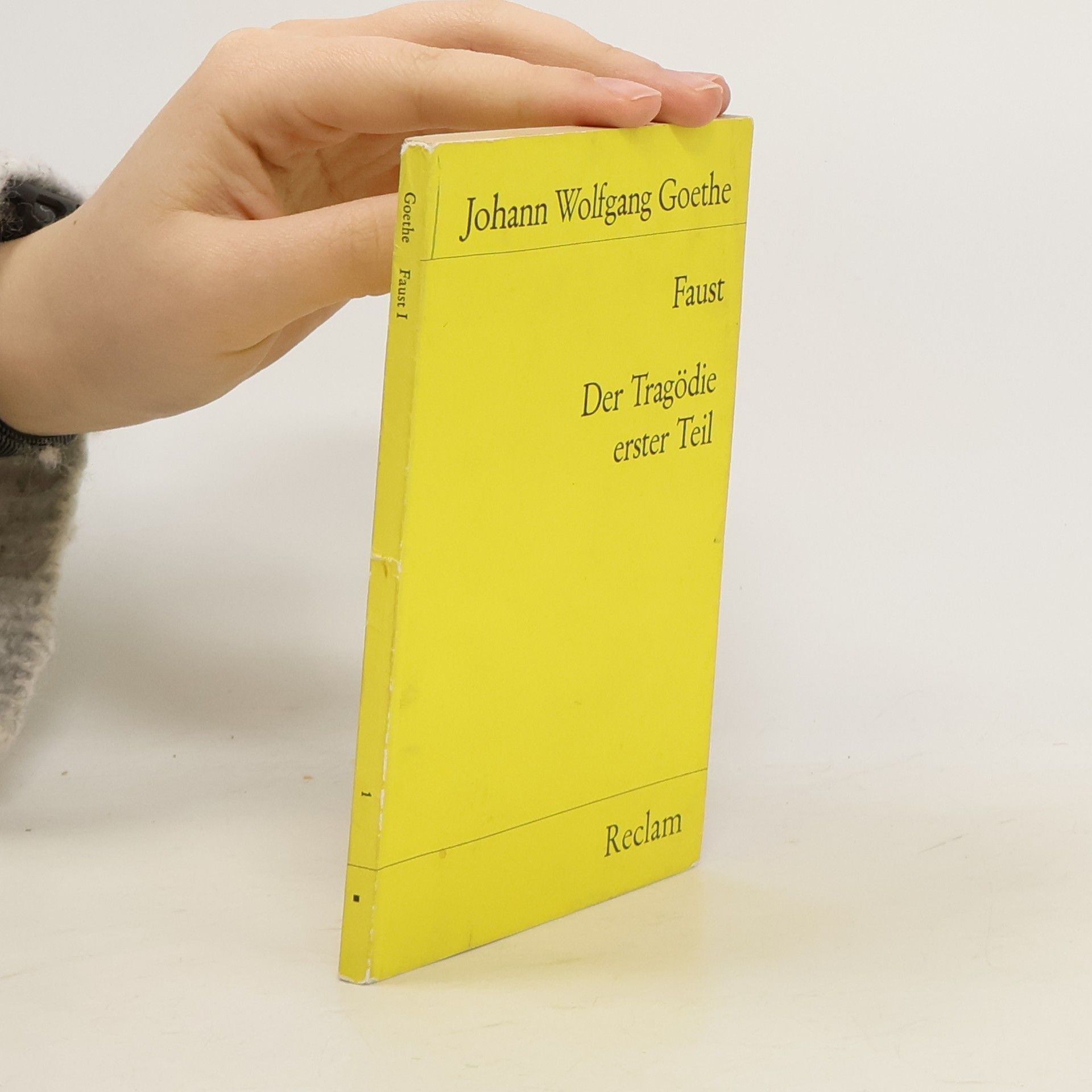 Johann Wolfgang von Goethe Faust : der Tragödie Erster teil