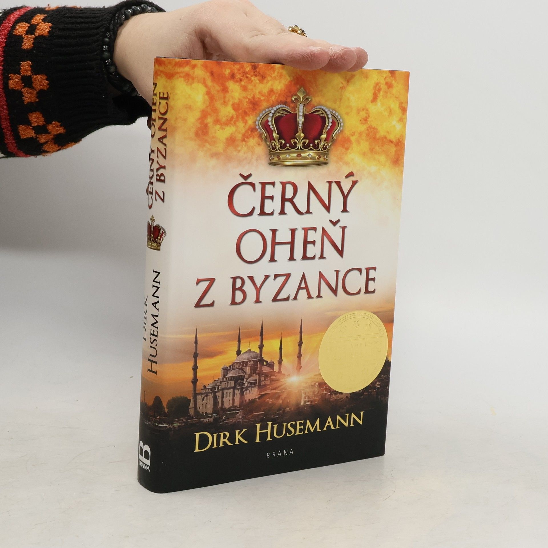 Dirk Husemann Černý oheň z Byzance