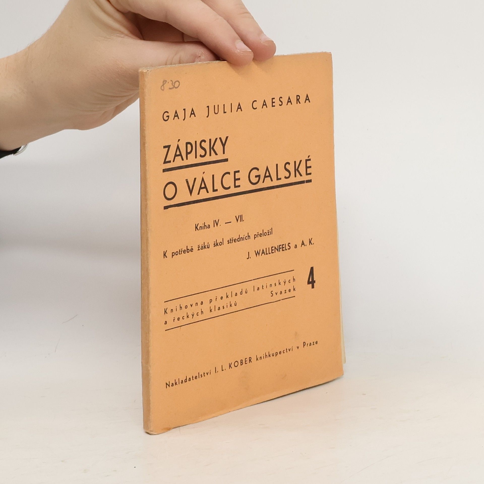 Zápisky o válce galské 4