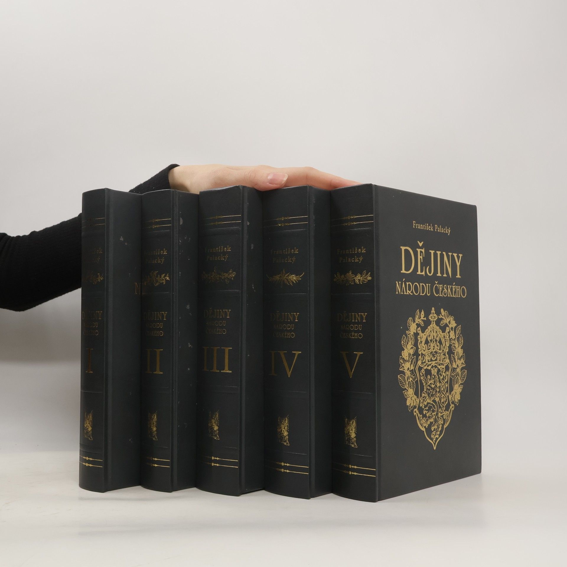 František Palacký Dějiny národu českého I. - V. (limitovaná edice)