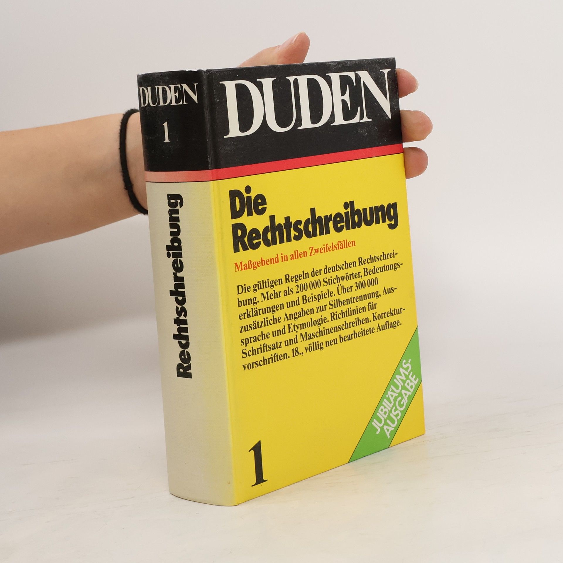 Autorenkollektiv Duden. Band 1, Rechtschreibung der deutschen Sprache und der Fremdwörter