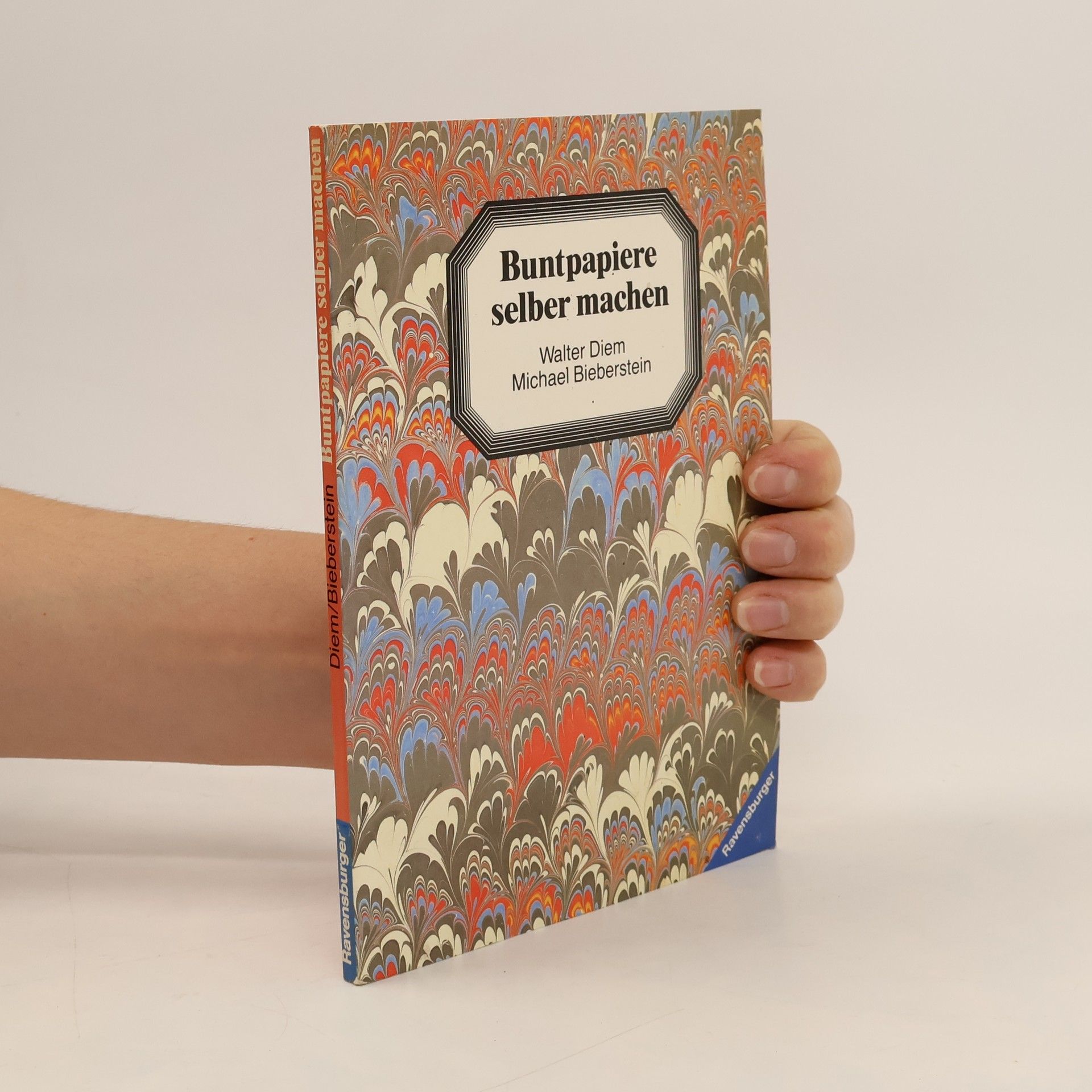 Walter Diem Buntpapiere selber machen