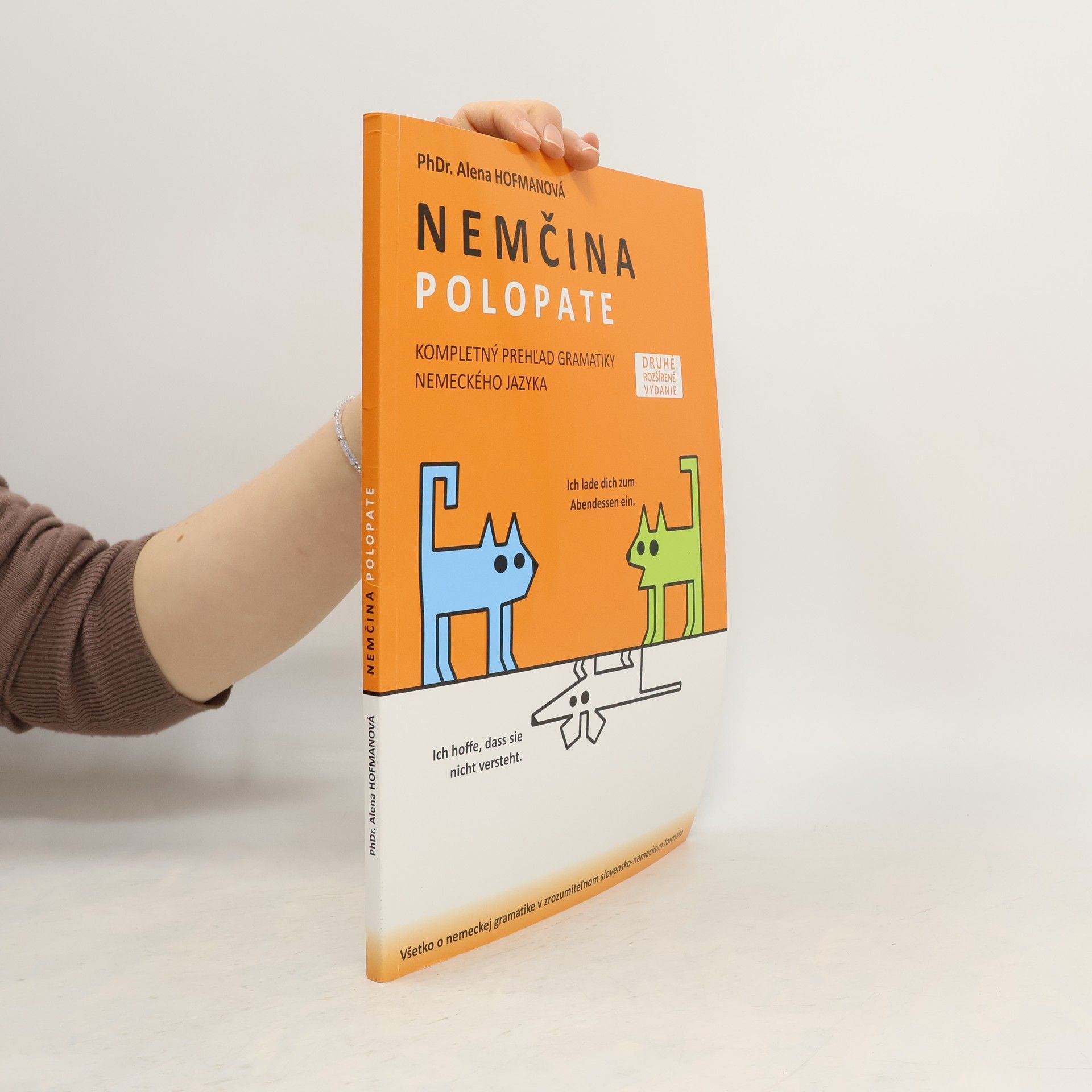 PhDr. Alena Hofmanová Polopate - Nemčina-2.vydanie-kompletný prehľad gramatiky