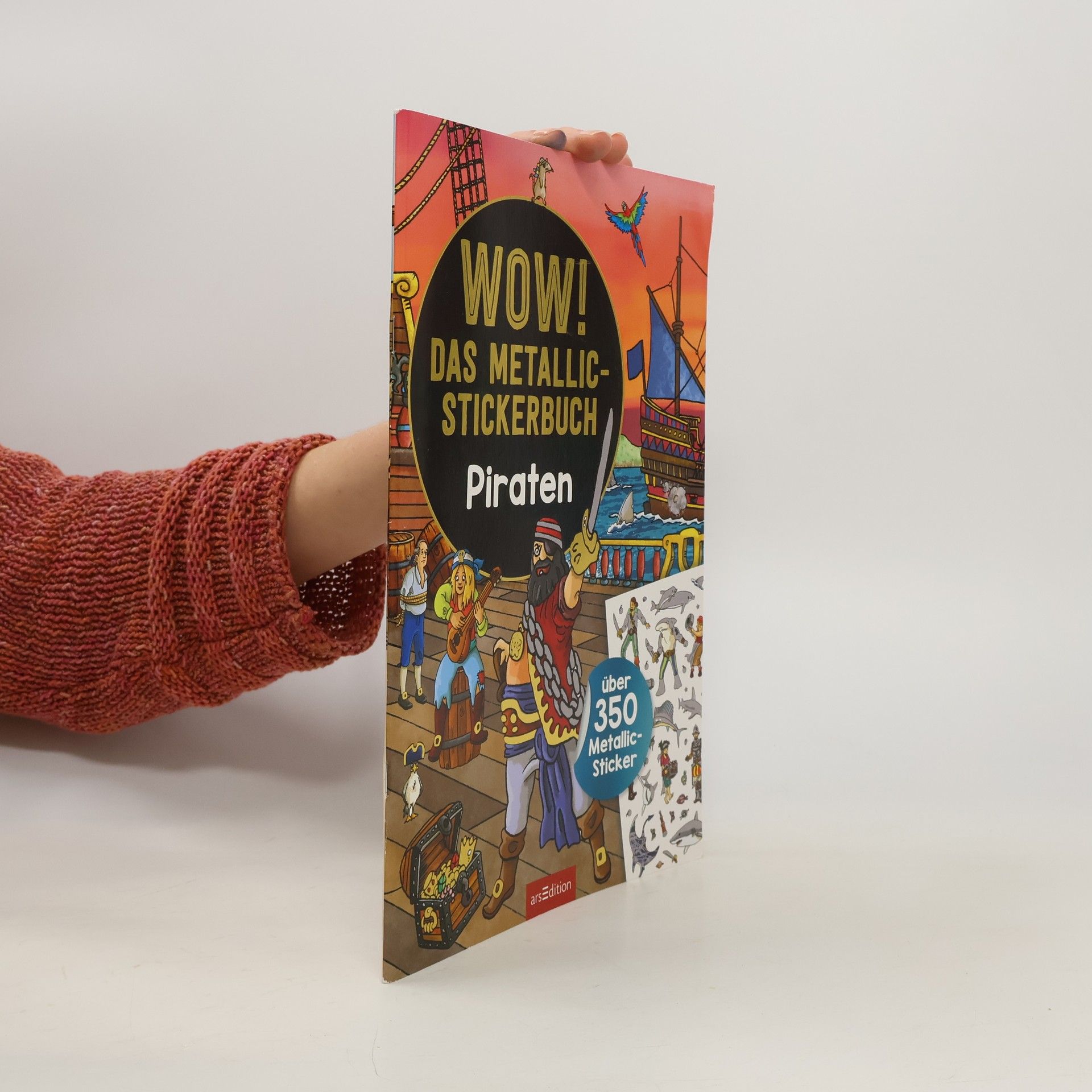 Sebastian Coenen WOW! Das Metallic-Stickerbuch - Piraten