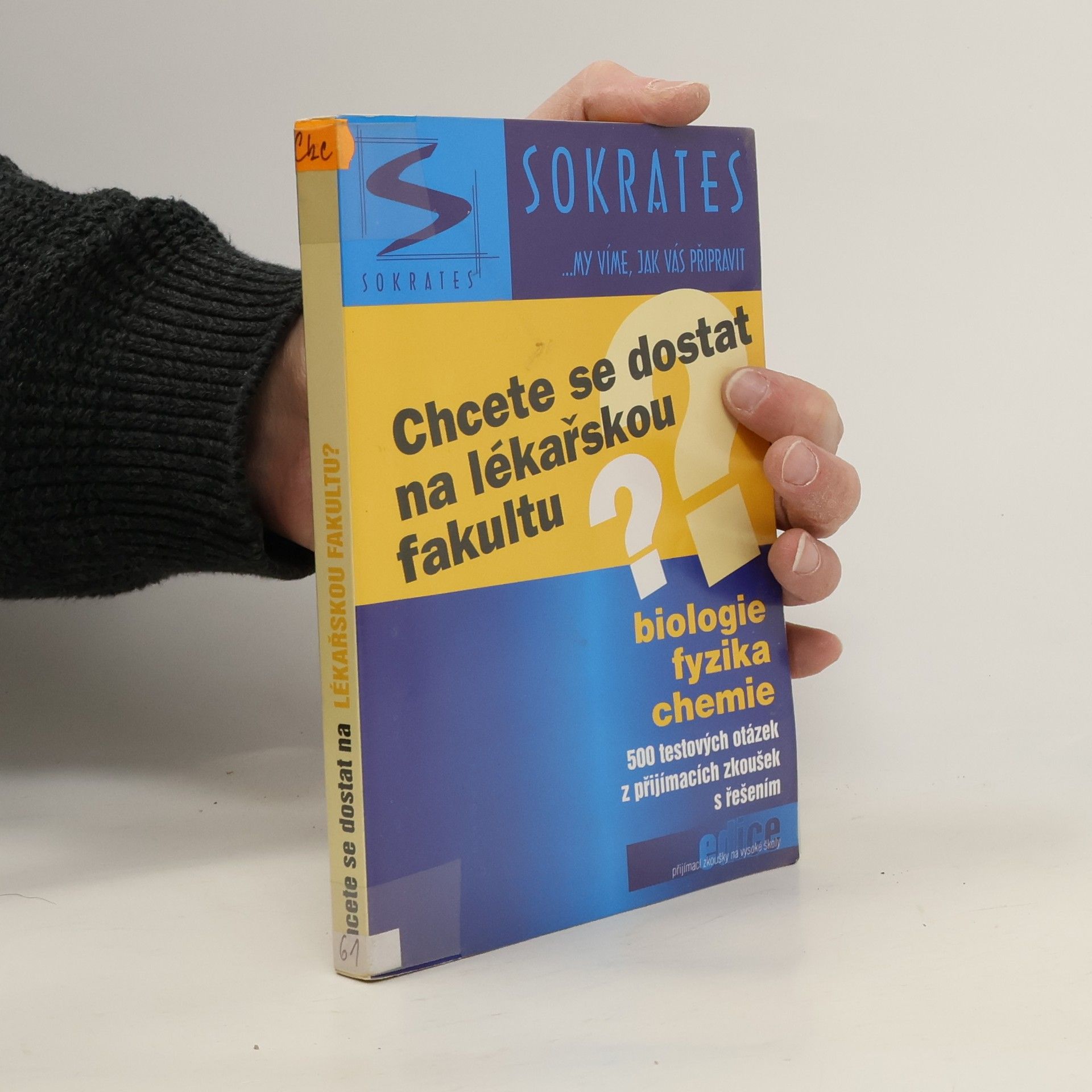 Tomáš Vrtný Chcete se dostat na lékařskou fakultu? Biologie, fyzika, chemie