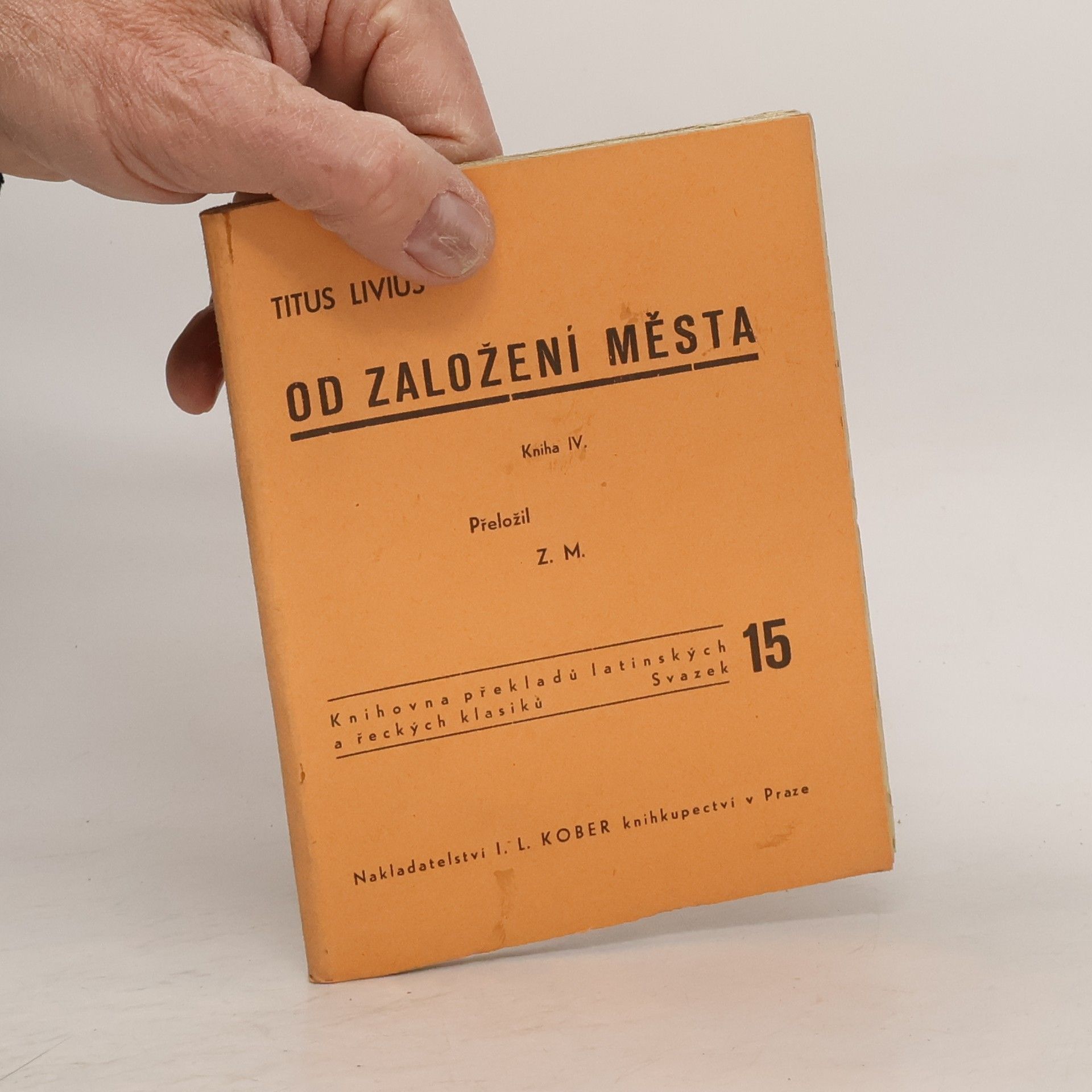 Titus Livius Od založení města, kniha IV