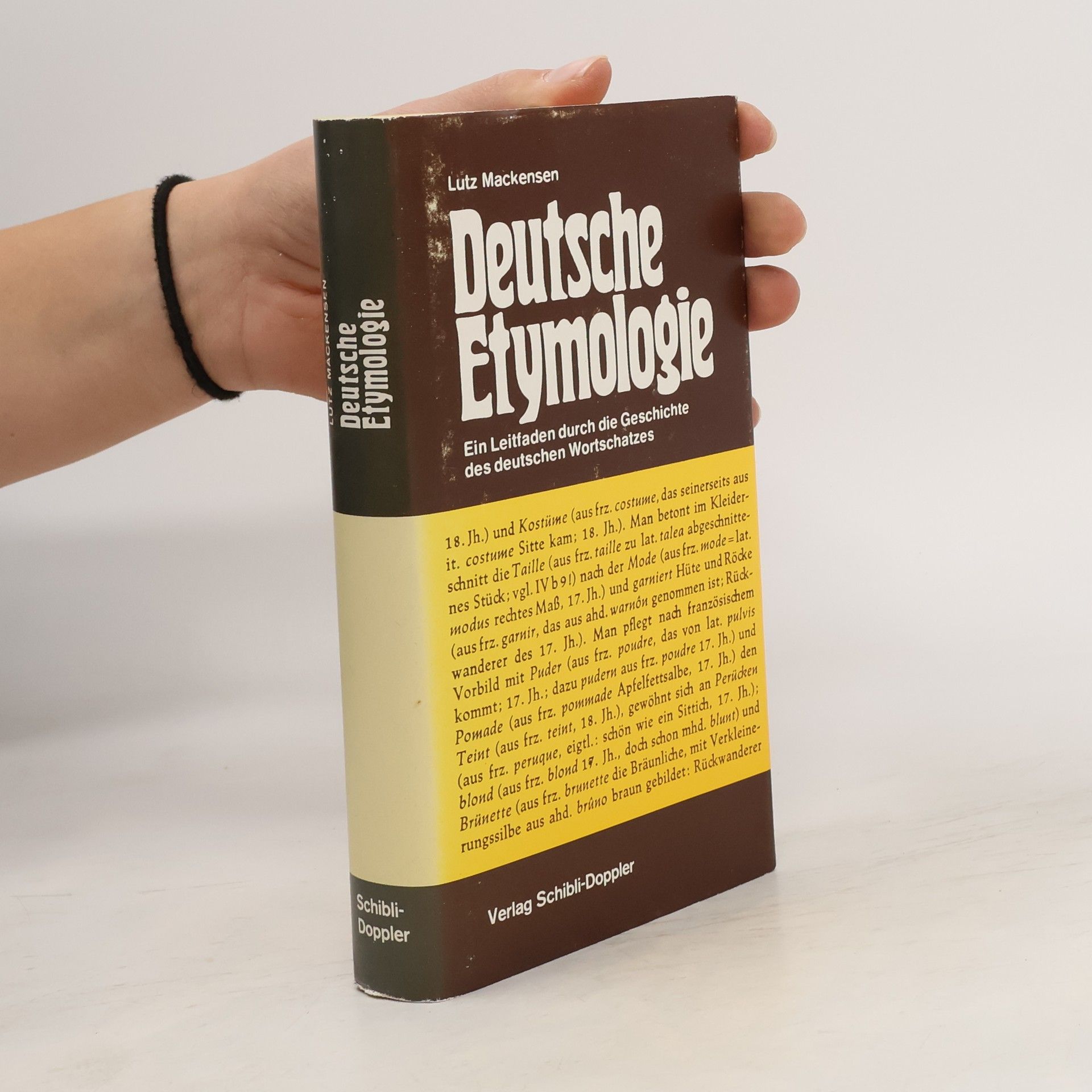 Lutz Mackensen Deutsche Etymologie
