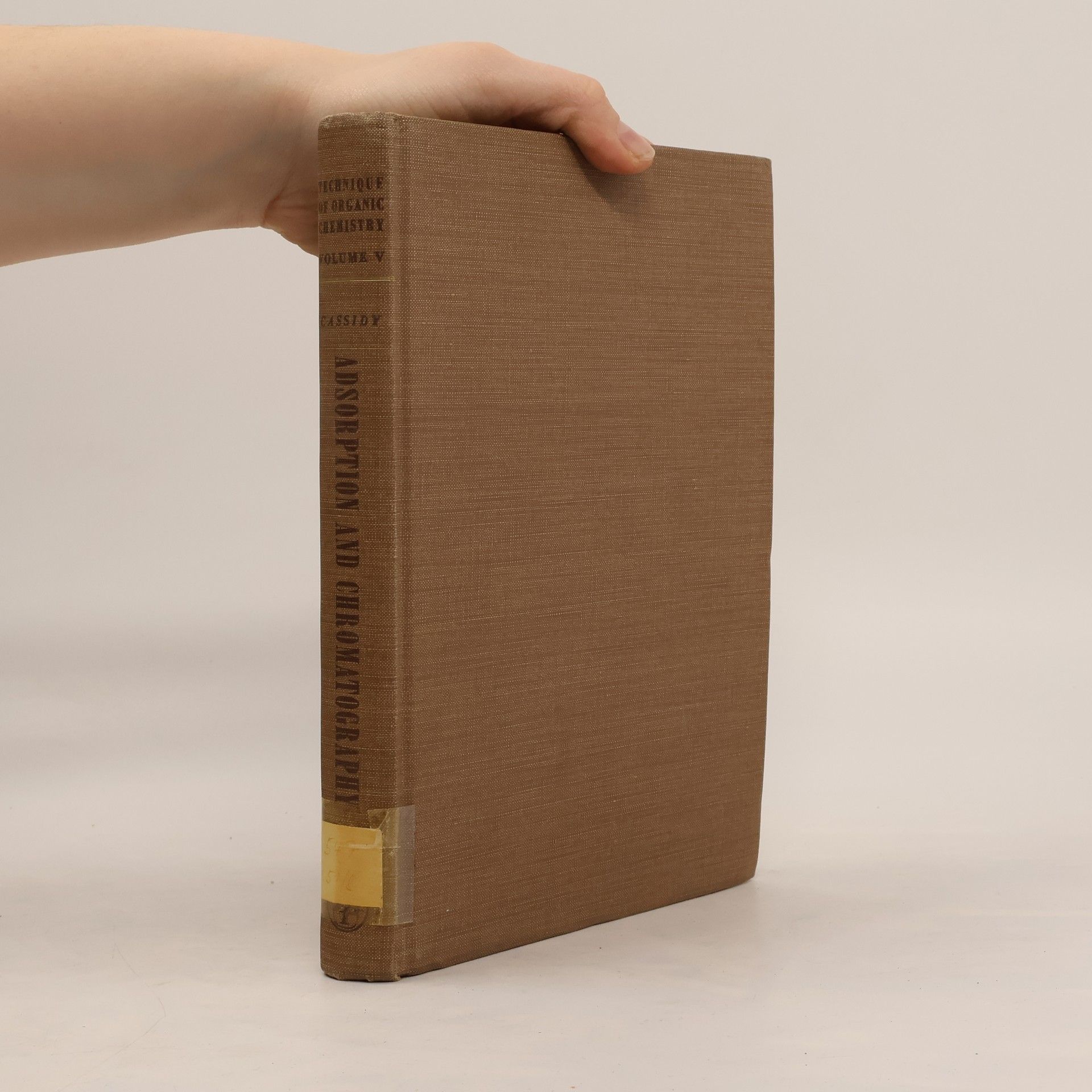 Harold Gomes Cassidy Adsorption and Chromatography