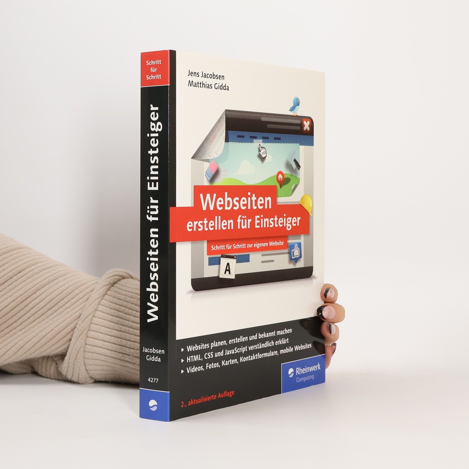 Jens Peter Jacobsen Webseiten erstellen für Einsteiger