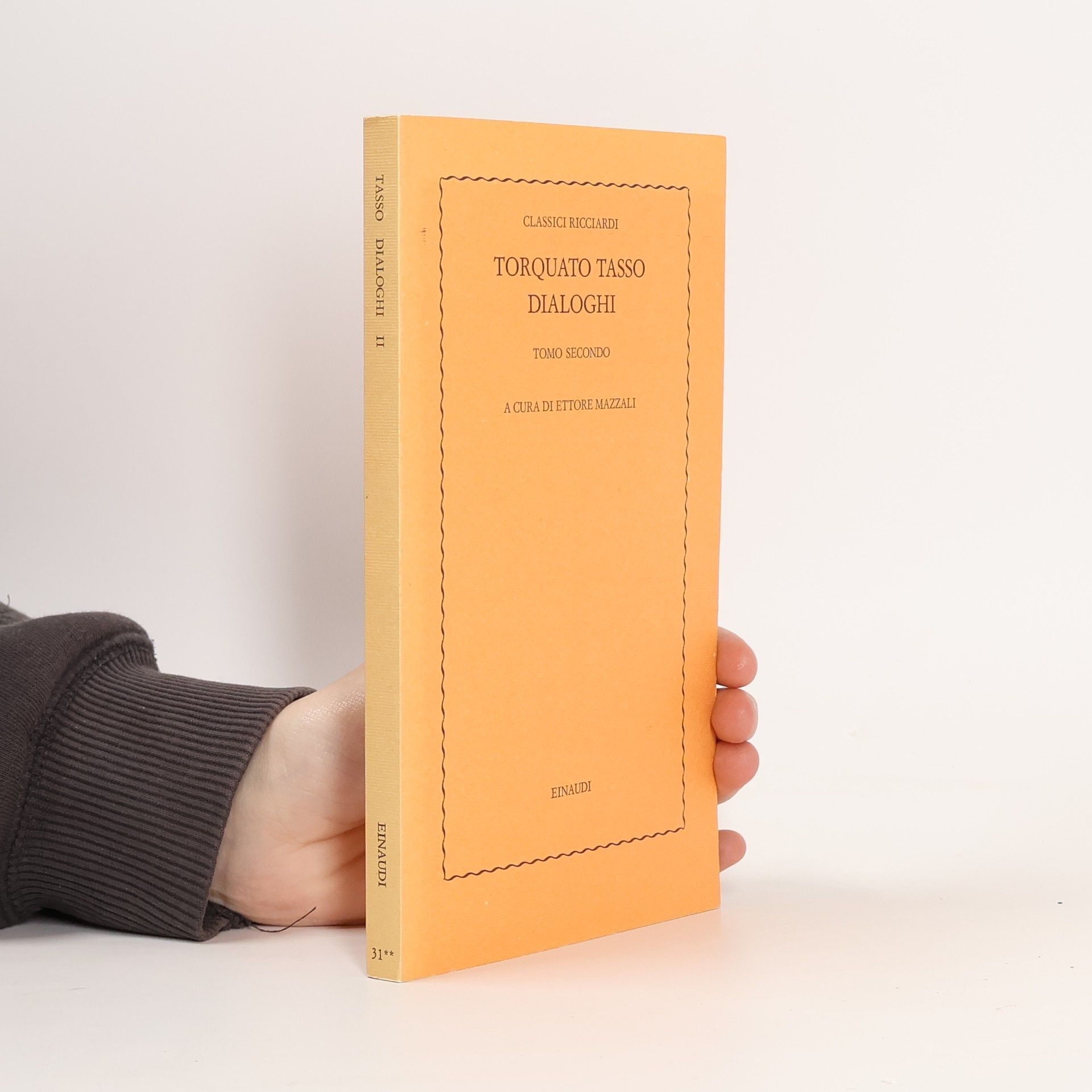 Torquato Tasso Dialoghi. Tomo II.