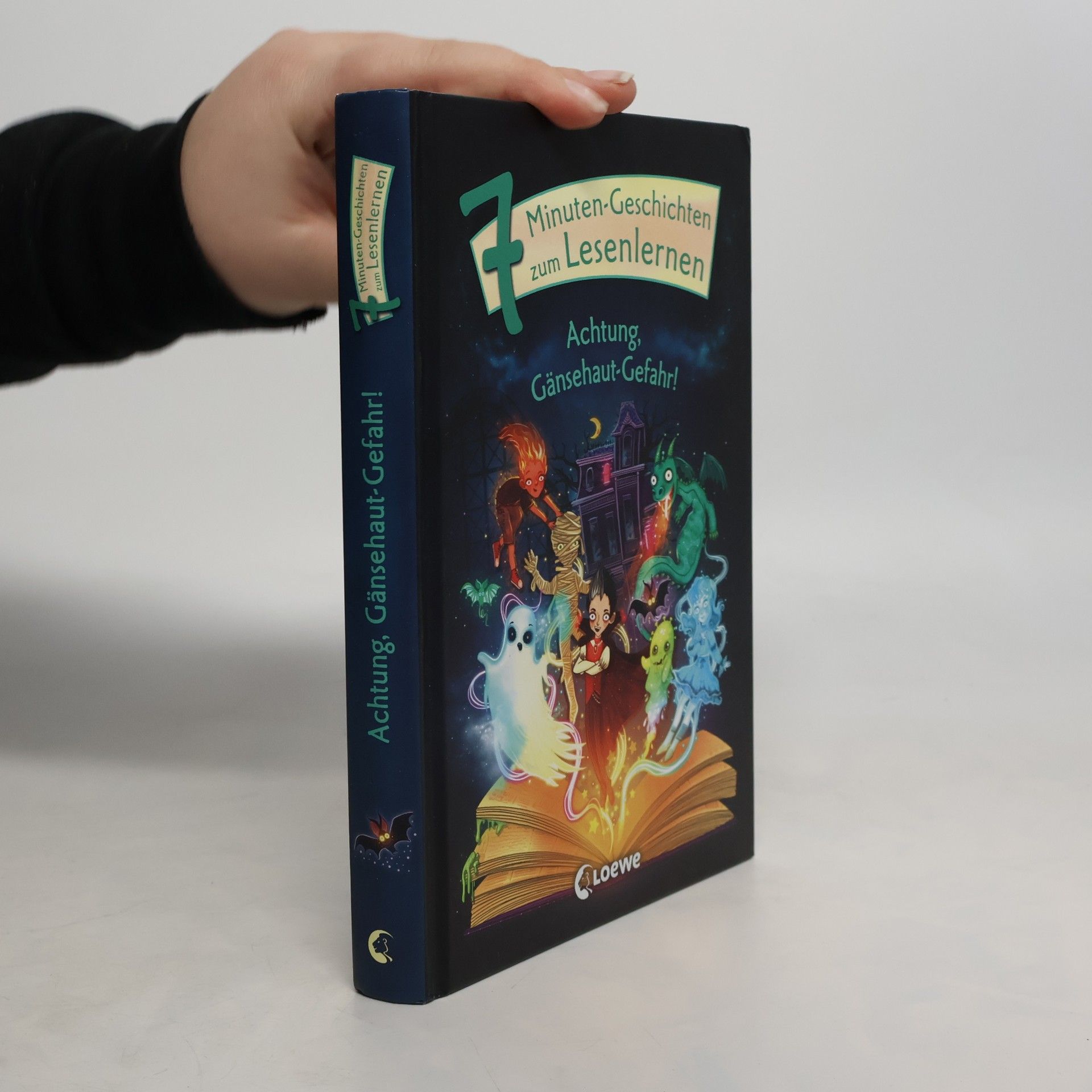 Loewe Erstlesebücher Leselöwen - Das Original - 7-Minuten-Geschichten zum Lesenlernen - Achtung, Gänsehaut-Gefahr!