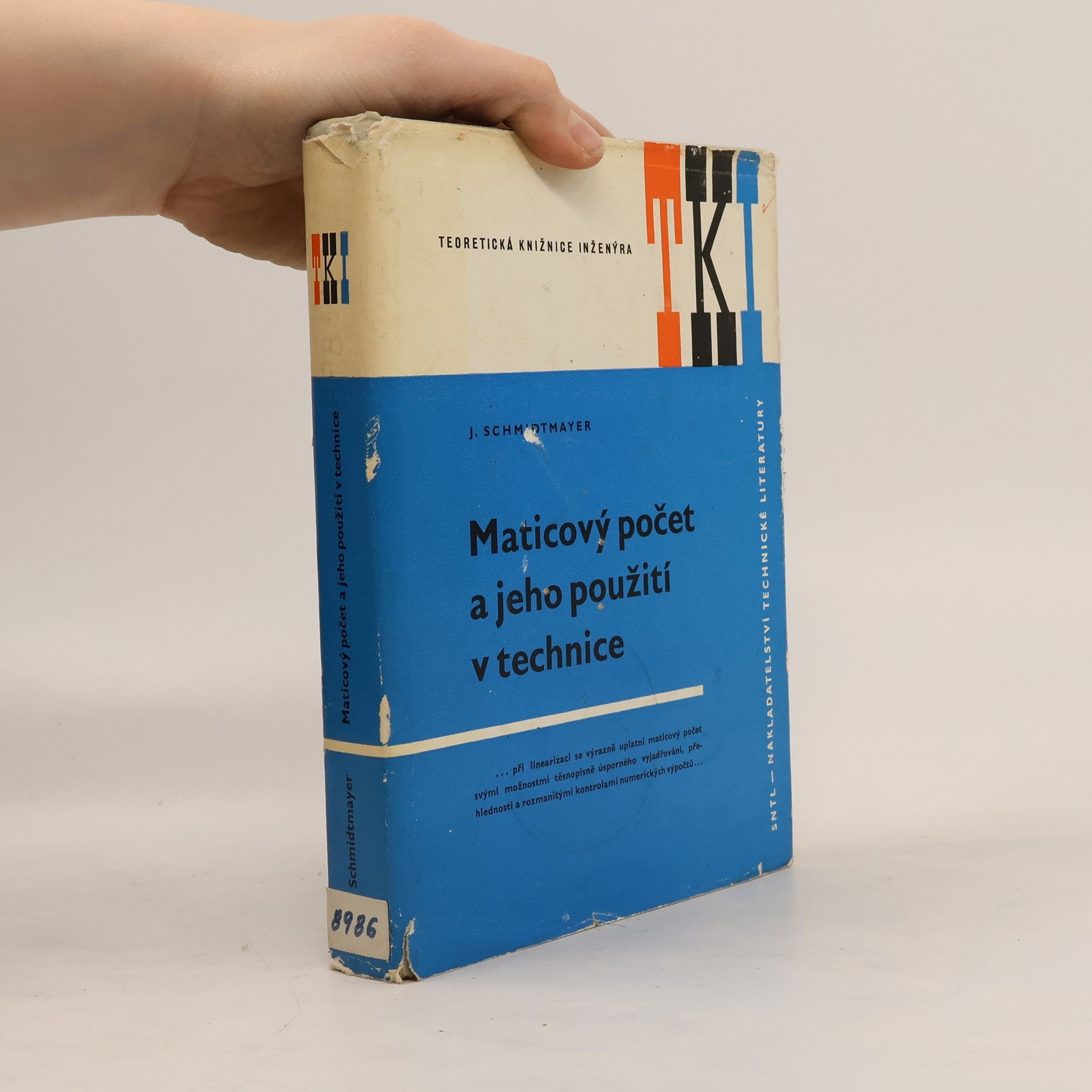 Josef Schmidtmayer Maticový počet a jeho použití v technice