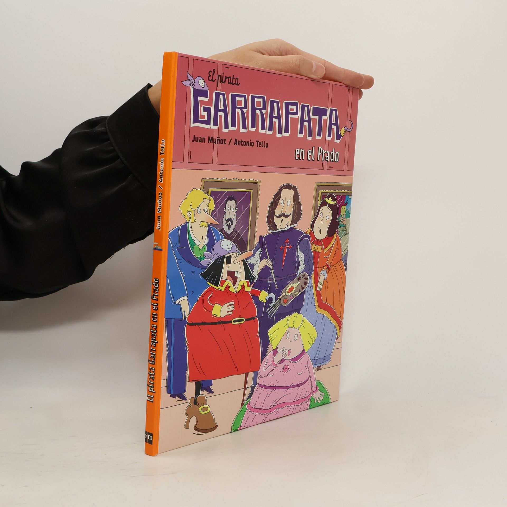 Juan Muñoz Martín El pirata Garrapata en el Museo del Prado