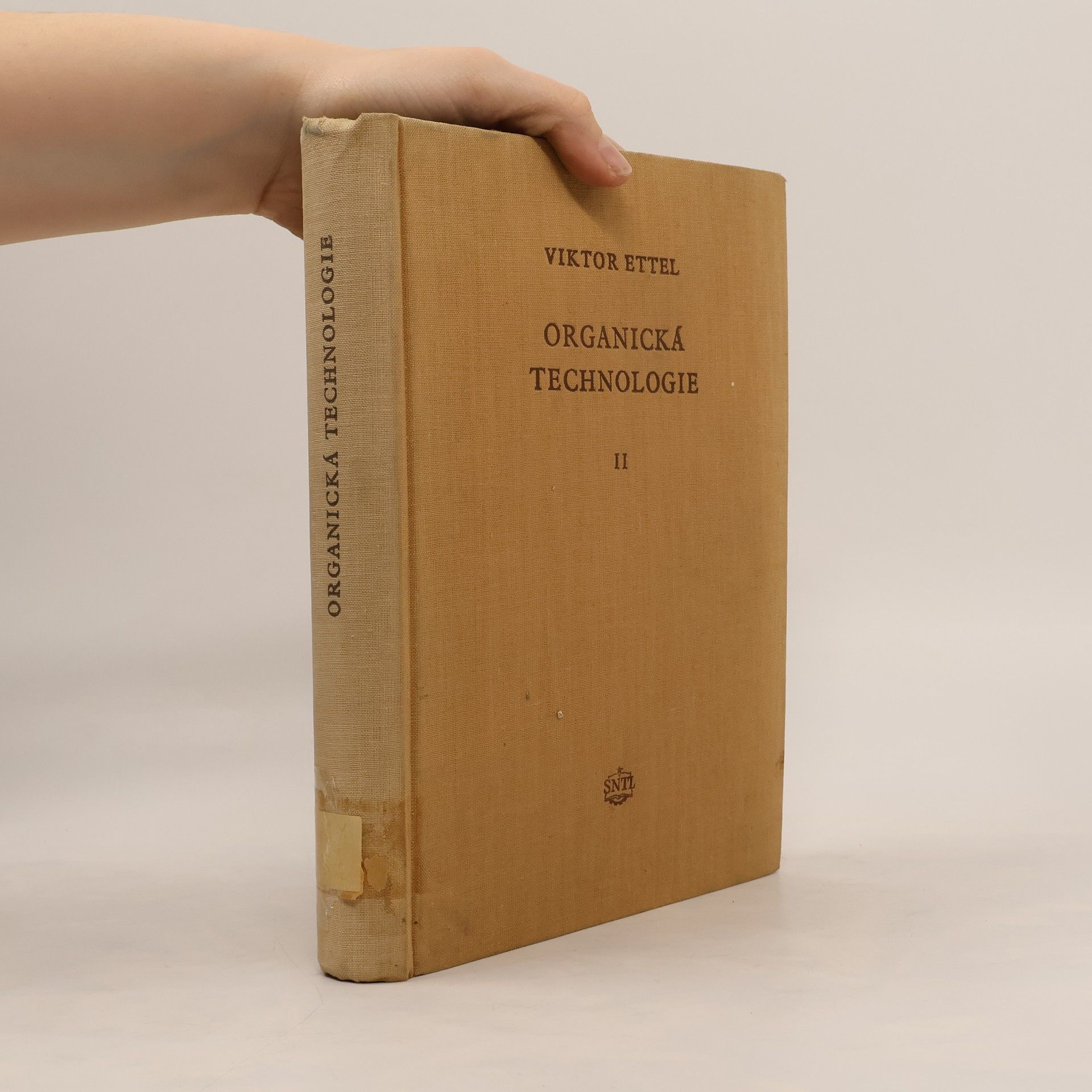 Viktor Ettel Organická technologie II